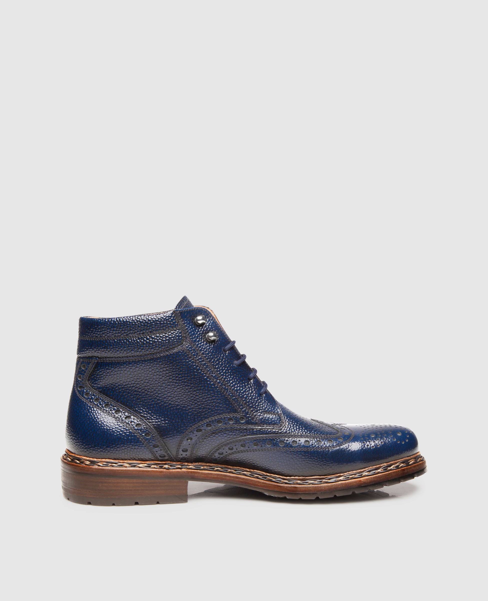 heinrich-dinkelacker-buda-full-brogue-ag-boot-blau-kalbsleder image 4