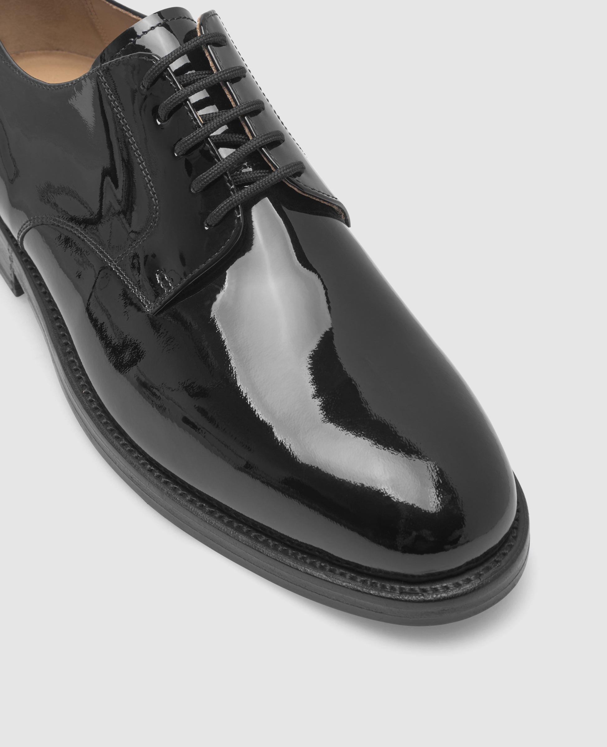 heinrich-dinkelacker-london-plain-pl-herrenschuh-schwarz-lack image 4