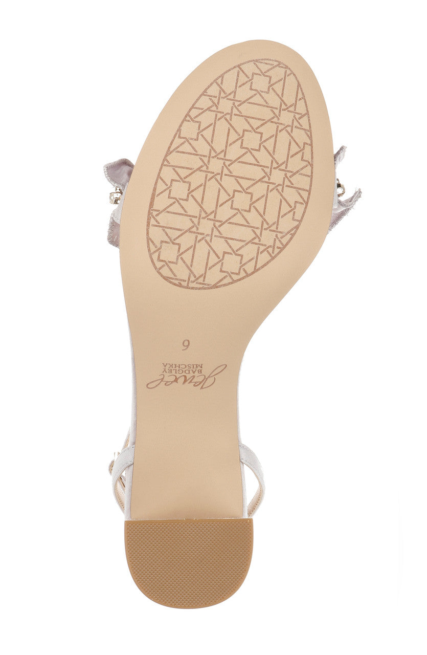 badgley-mischka-desirie-sandalen-champagne-r-schen-satin image 6