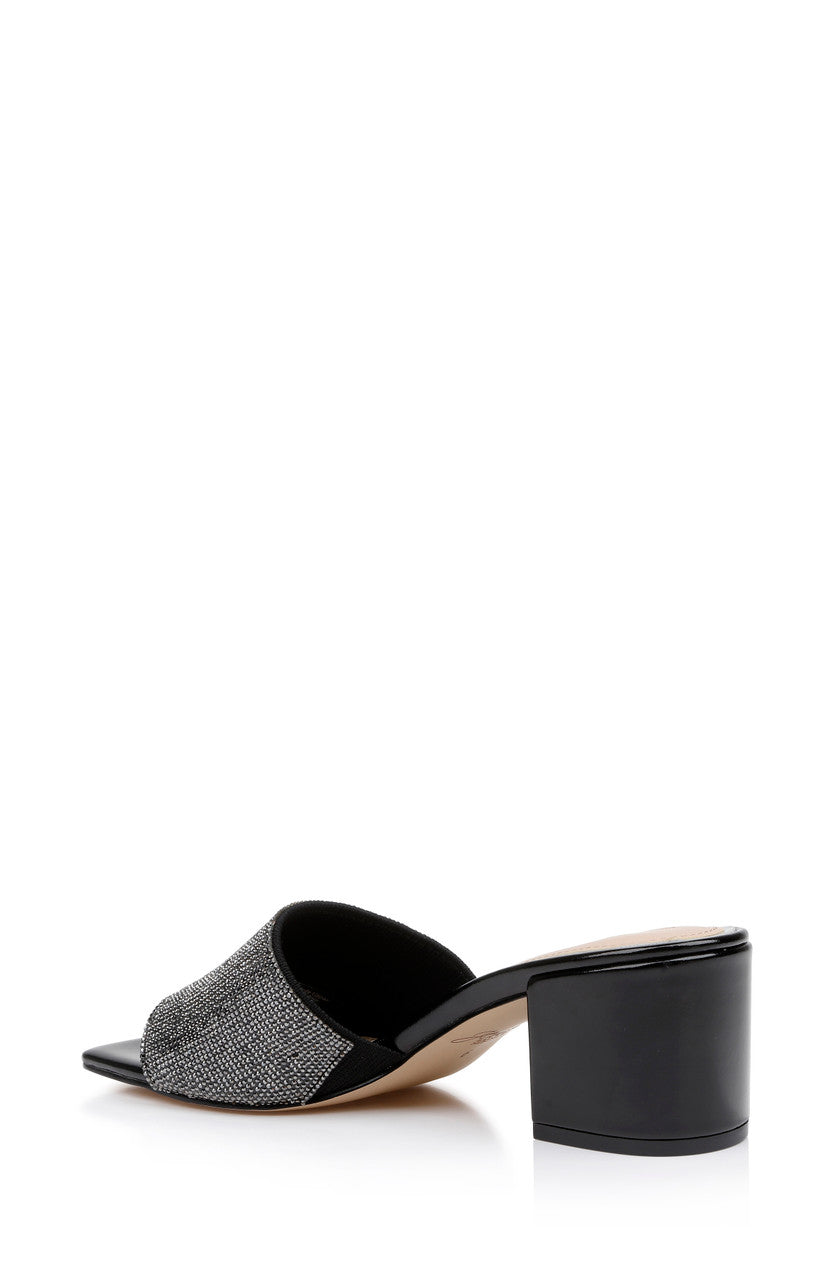 badgley-mischka-harlyn-mules-pantoletten-schwarz-kristall image 3