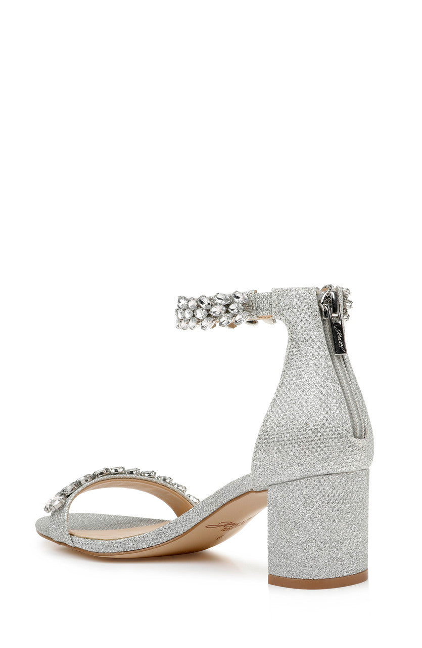badgley-mischka-bronwen-abendschuhe-silber-blockabsatz image 3
