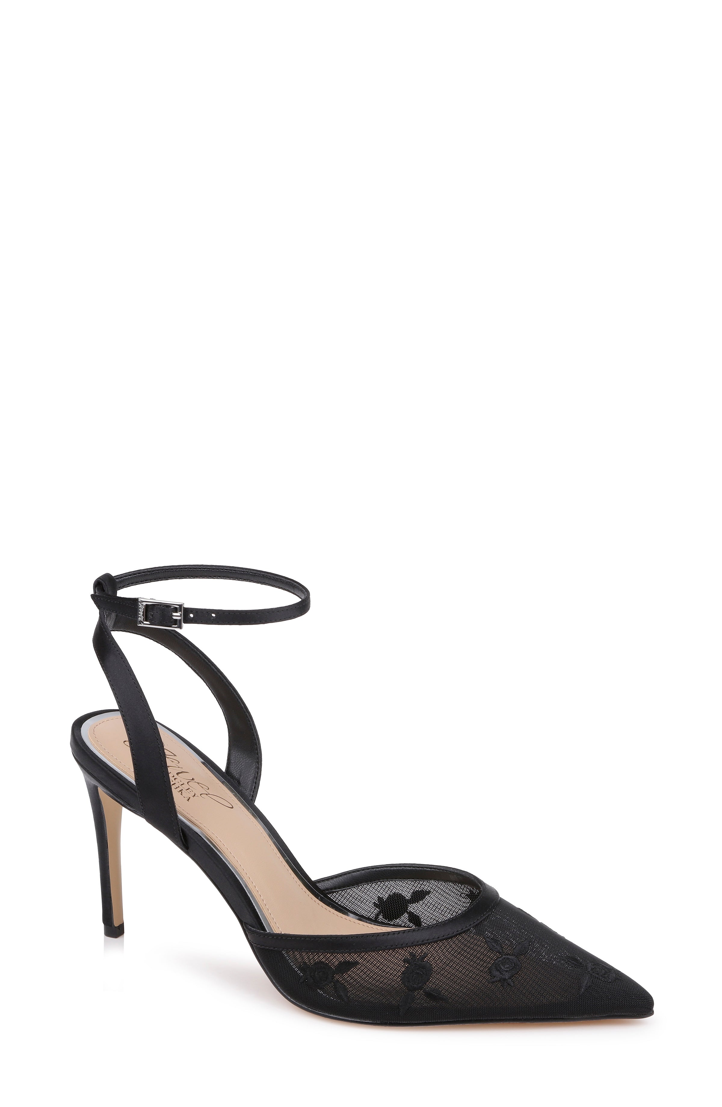 badgley-mischka-zaida-spitzer-pumps-ivory-satin-85-mm image 8