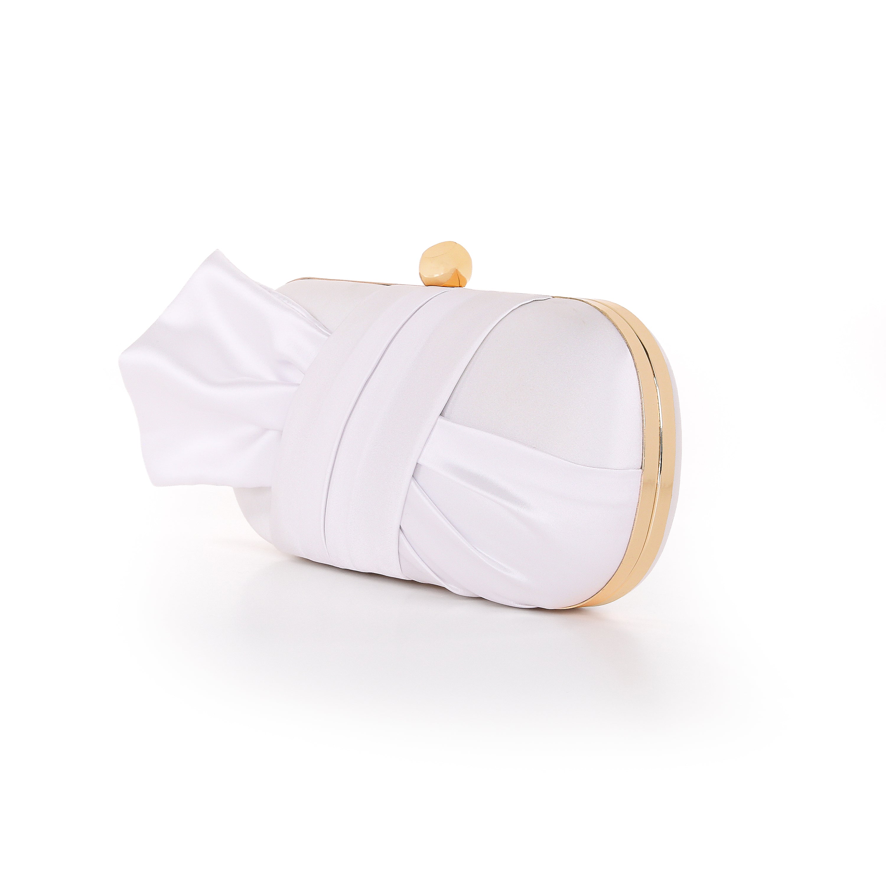 badgley-mischka-margo-satin-tie-minaudiere-clutch-schwarz-satin image 7