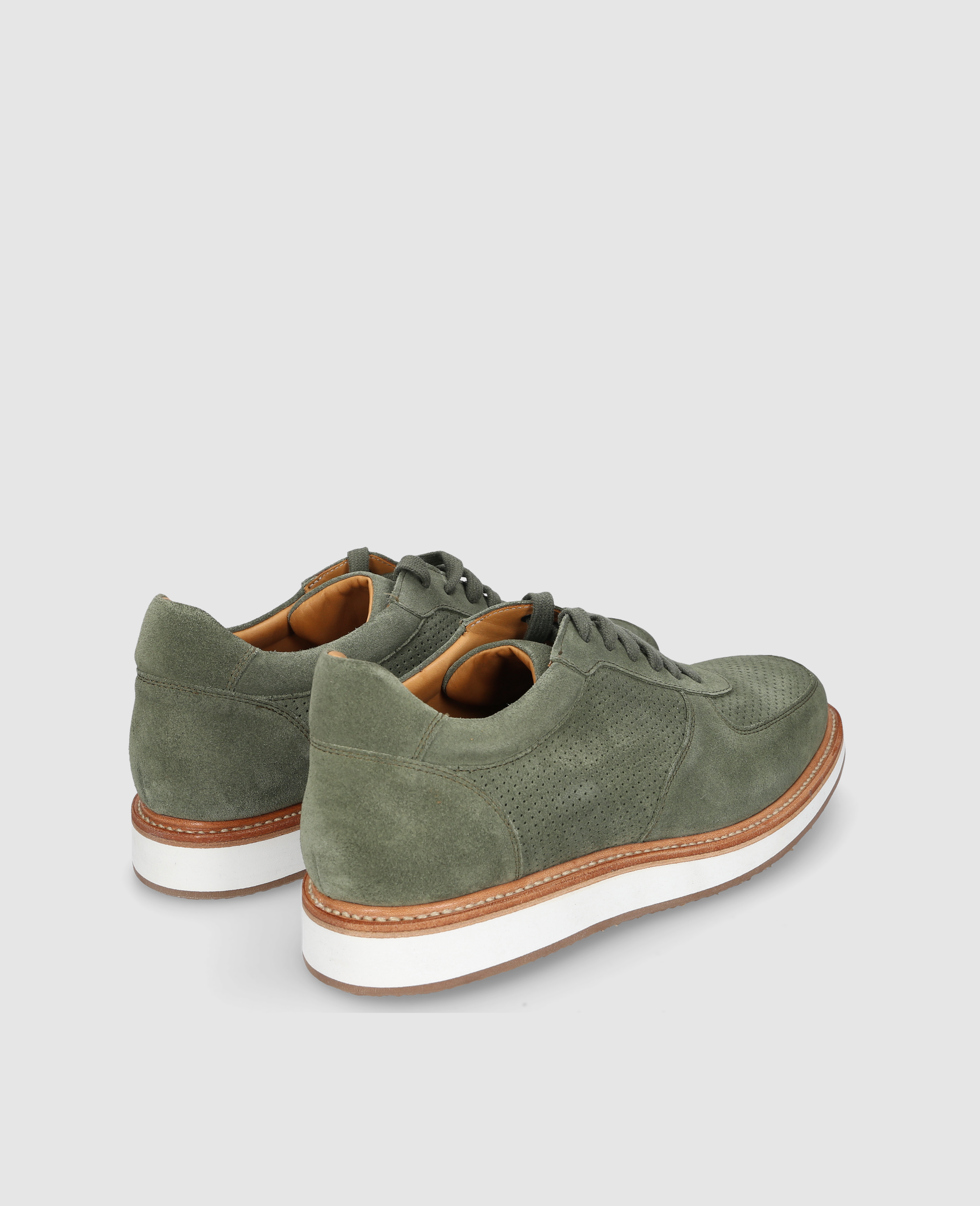 heinrich-dinkelacker-london-sneaker-v-sneaker-gr-n-velours image 3