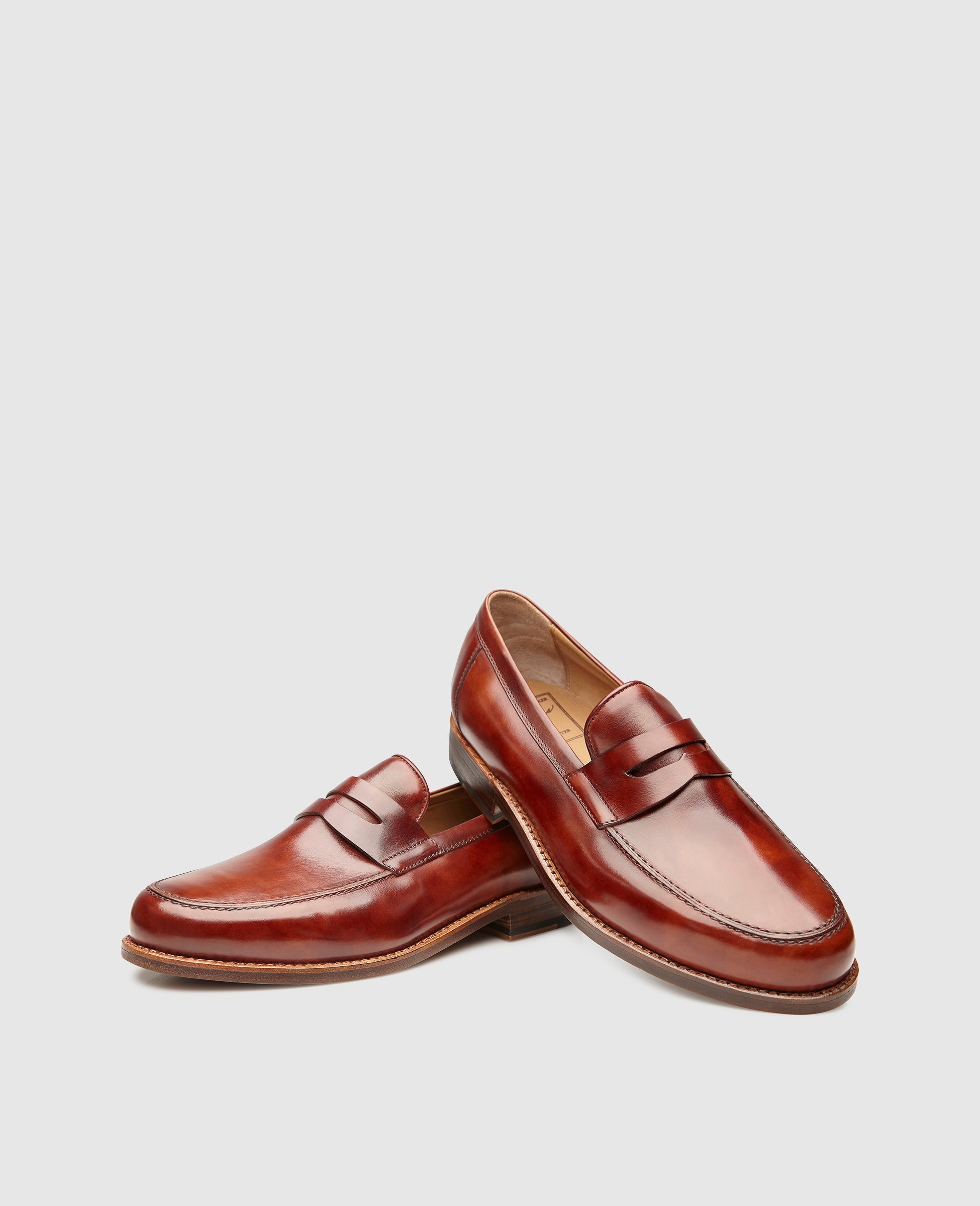 heinrich-dinkelacker-wien-plain-tc-penny-loafer-whiskey image 4