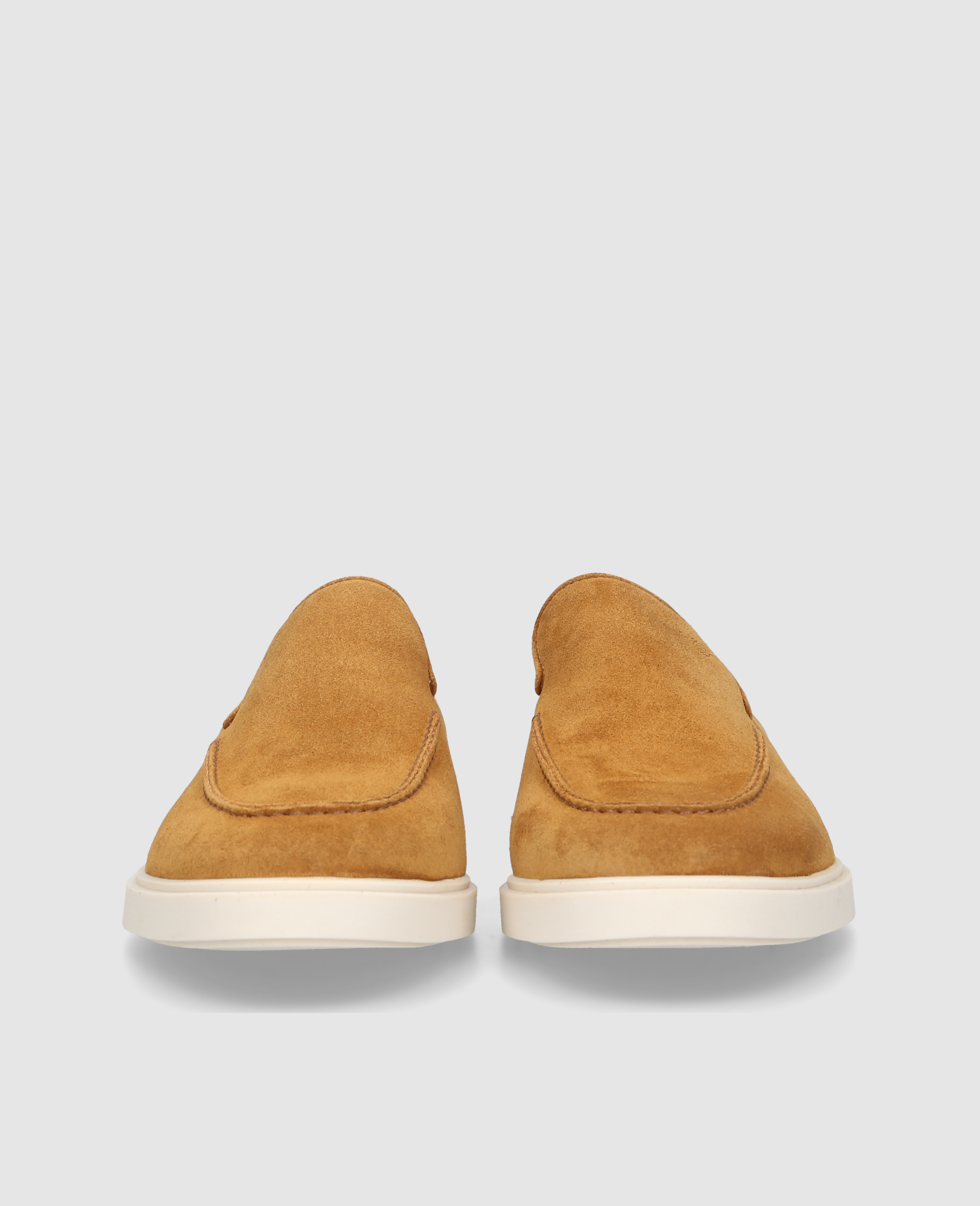 heinrich-dinkelacker-genua-plain-v-loafer-braun-kalbsvelours image 5