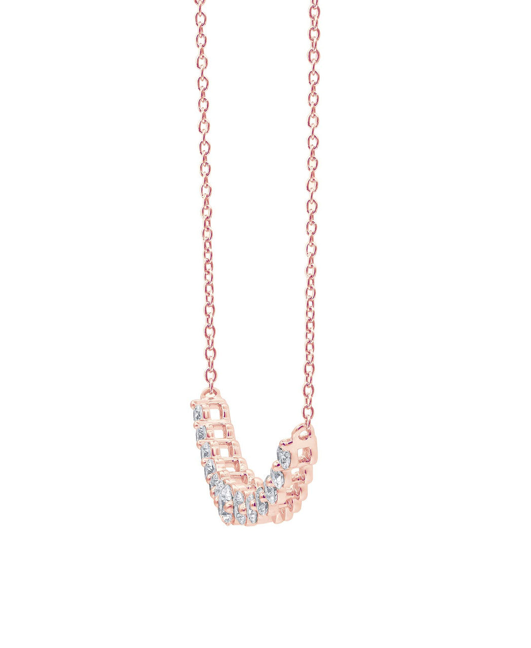badgley-mischka-curved-bar-diamant-collier-14k-wei-gold image 8