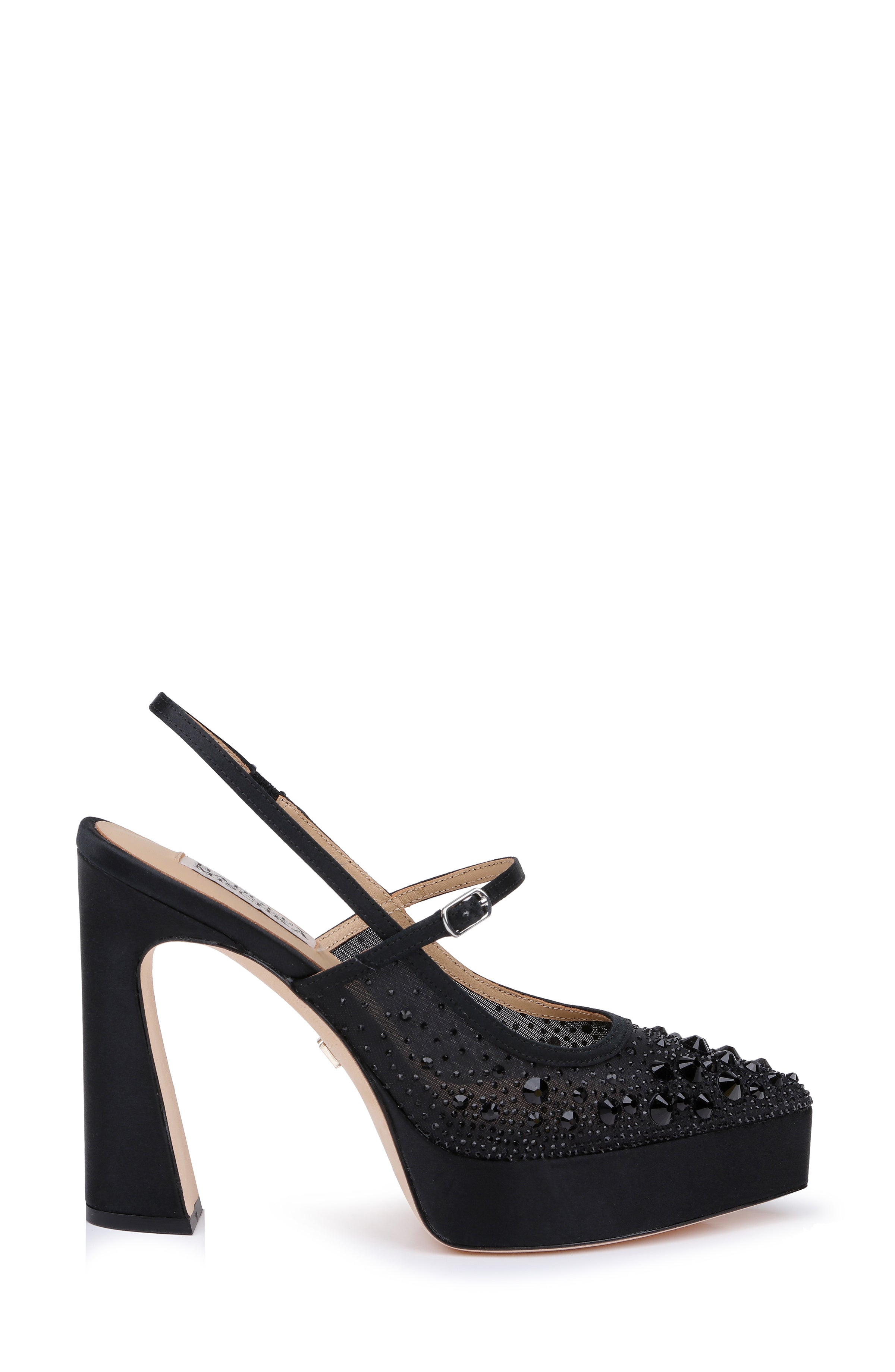 badgley-mischka-rhylee-slingback-pumps-schwarz-satin image 3