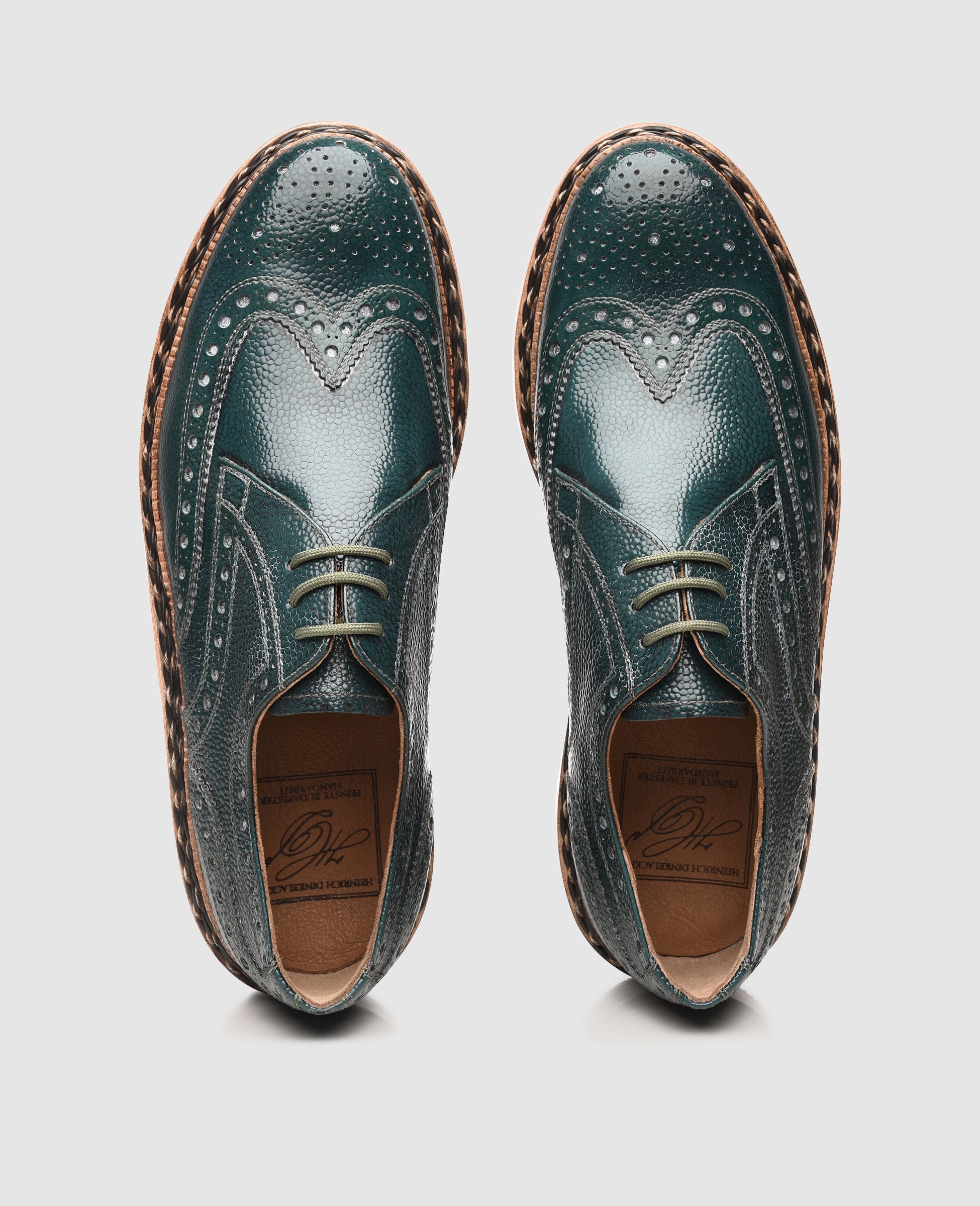heinrich-dinkelacker-buda-full-brogue-ag-derby-smaragd-gr-n image 8
