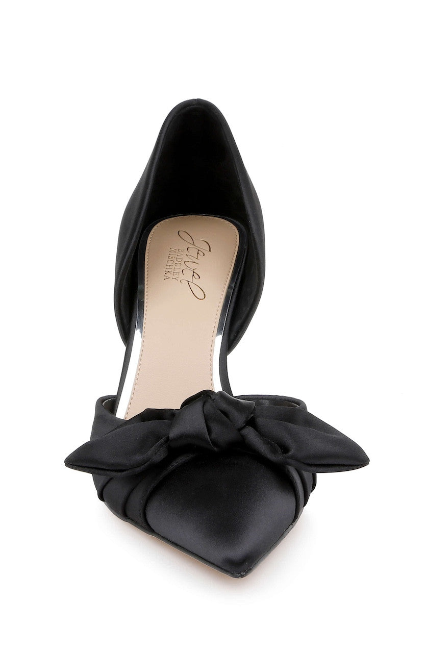 badgley-mischka-emelia-jw5622-satin-pumps-schwarz image 4