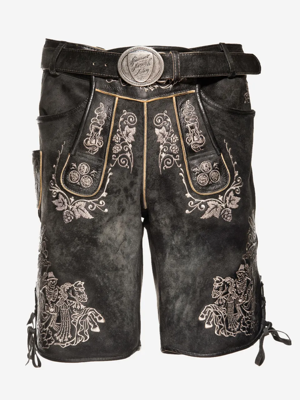 himmel-arsch-zwirn-boandlkramer-ii-lederhose-wildbock-mit-g-rtel image 1