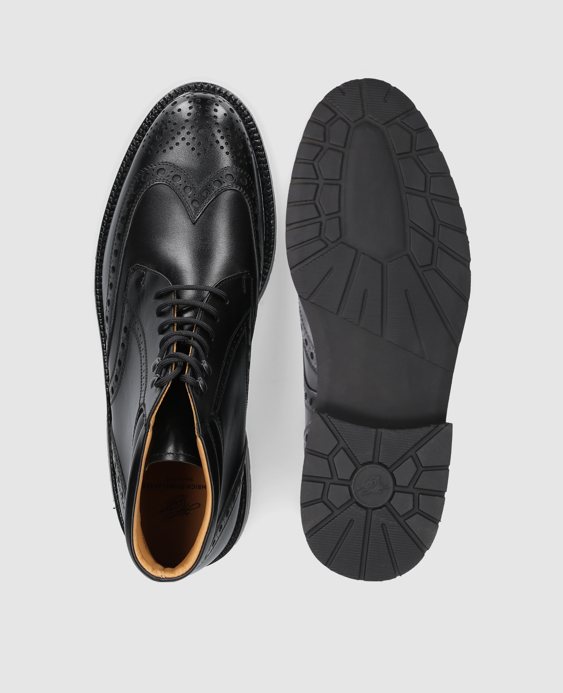 heinrich-dinkelacker-buda-full-brogue-bc-lederboot-schwarz-boxcalf image 7