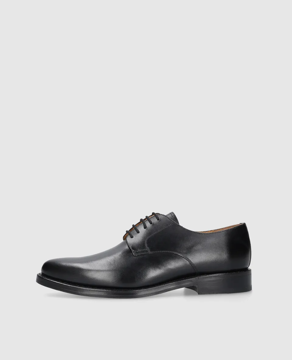 heinrich-dinkelacker-milano-plain-derby-bc-herrenschuh-schwarz-boxcalf image 1