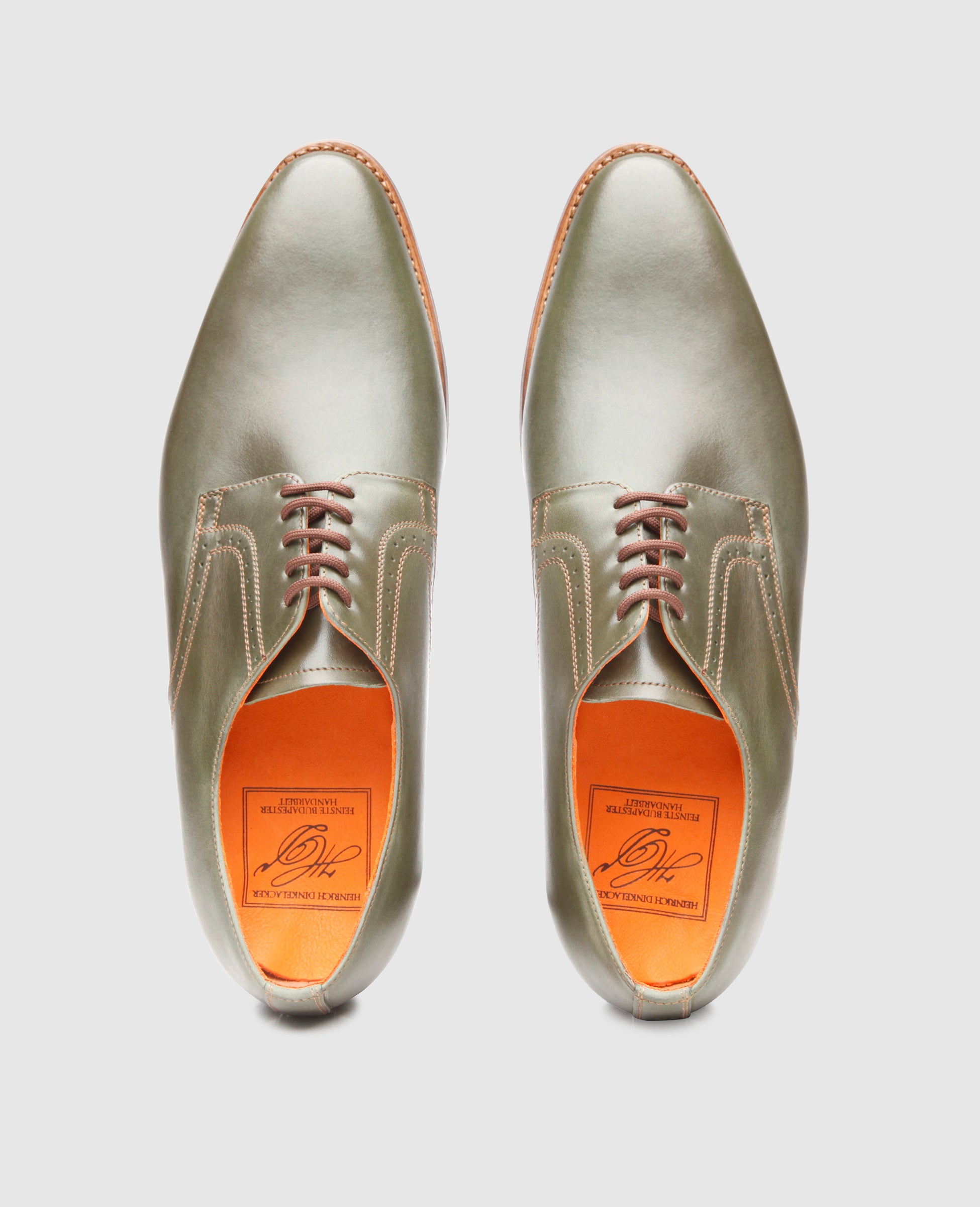 heinrich-dinkelacker-milano-plain-h-schn-rschuh-gr-n image 8
