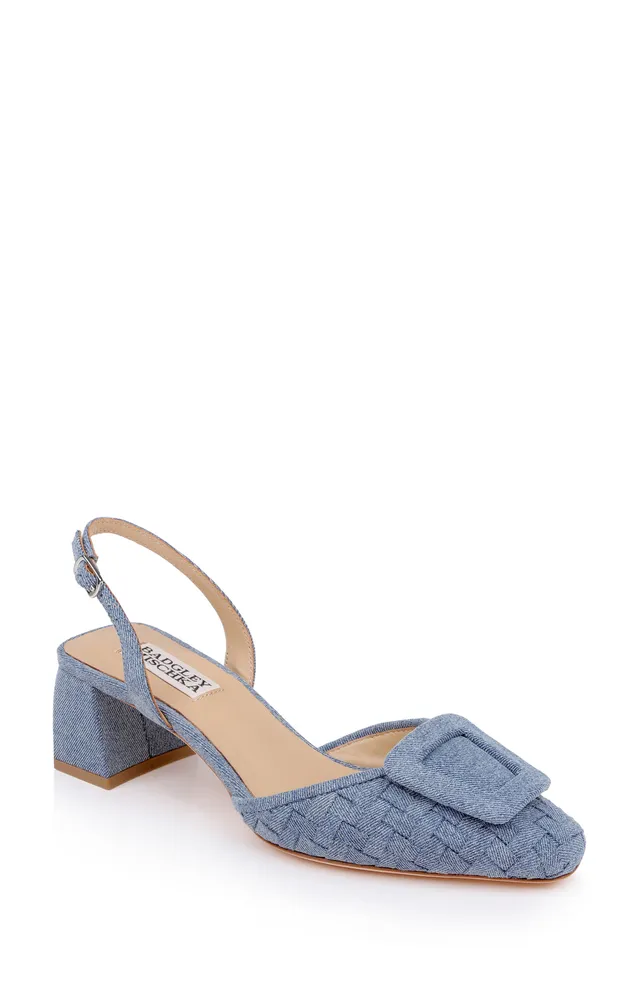 badgley-mischka-yaneli-slingback-pumps-wei-7-5-cm image 1
