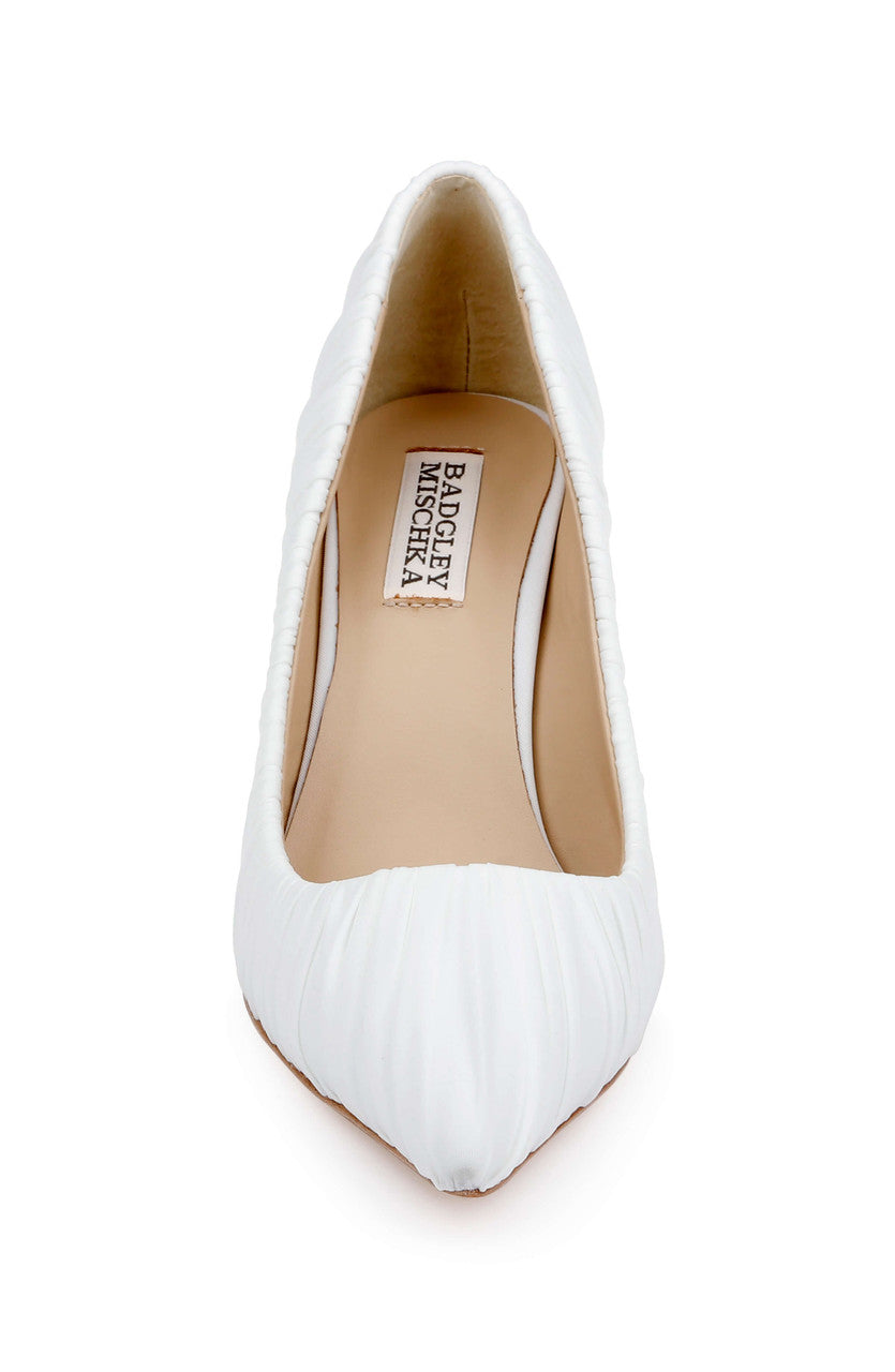 badgley-mischka-veronika-pumps-white-fabric-stiletto-85mm image 4