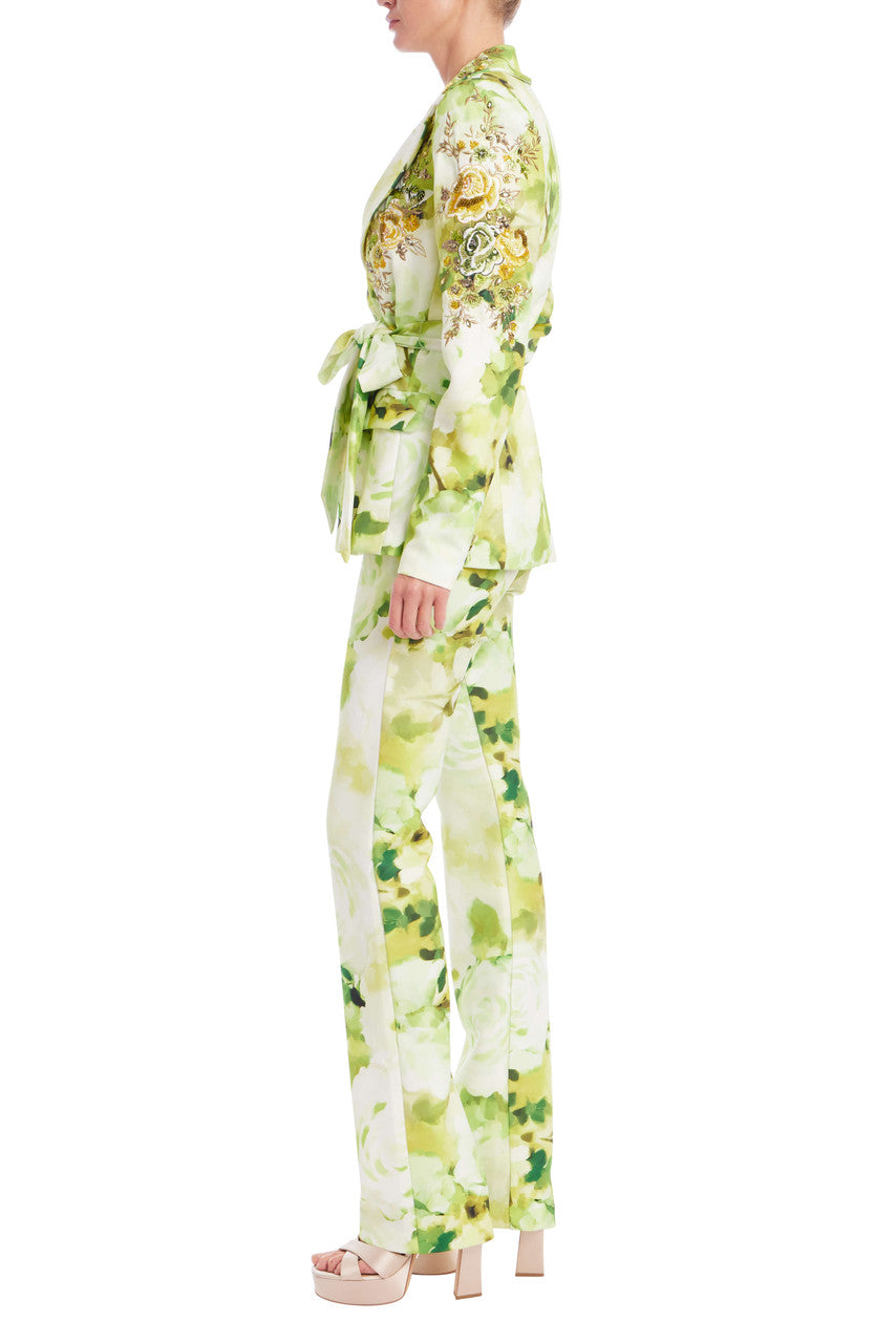 badgley-mischka-bsj5460-blazer-lime-floral-perlen-g-rtel image 2