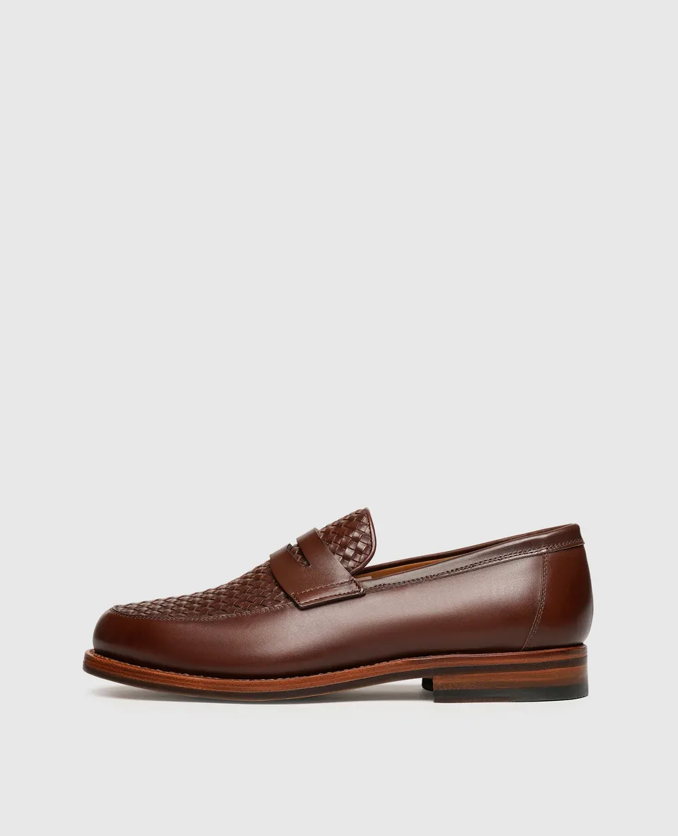 heinrich-dinkelacker-wien-plain-ac-loafer-dunkelbraun-antikcalf image 1