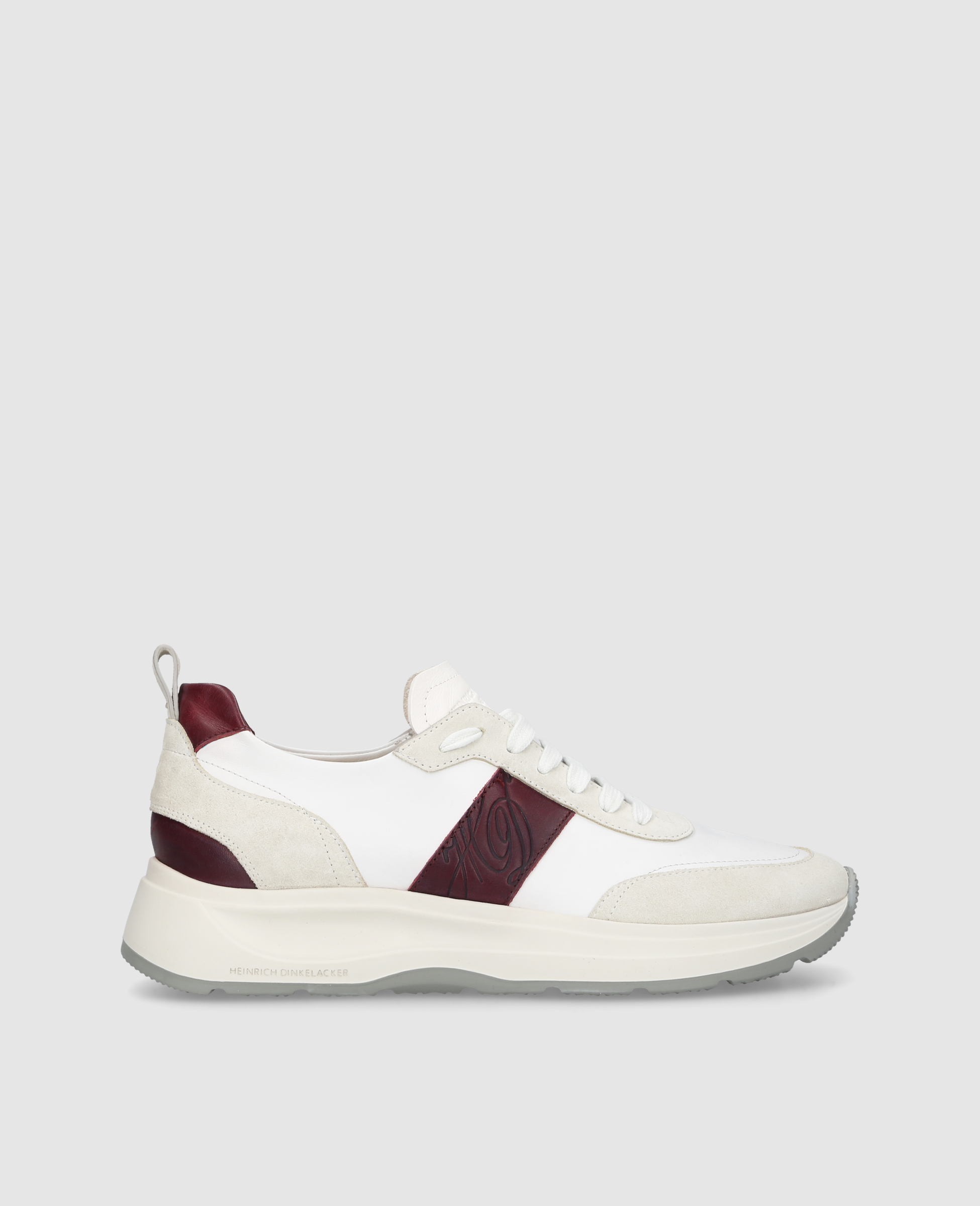 heinrich-dinkelacker-toronto-sneaker-cl-wei-bordo-kalbsleder image 7