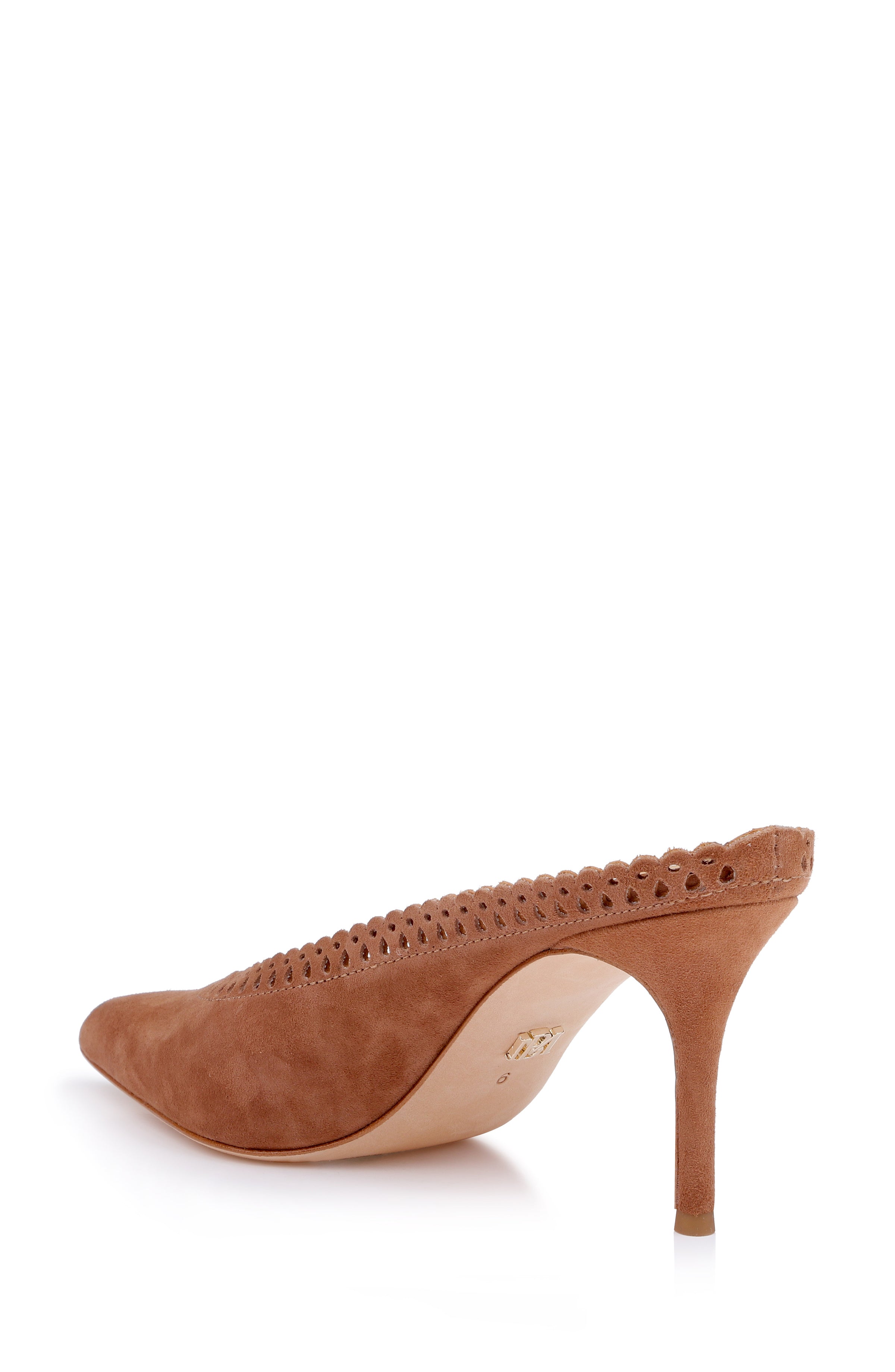 badgley-mischka-rylie-mule-cream-white-leder-stiletto image 2