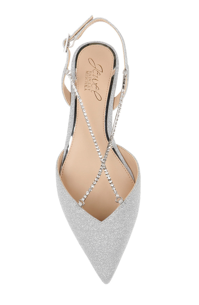 badgley-mischka-alanna-jw4406-ballerinas-schwarz-spitze image 5