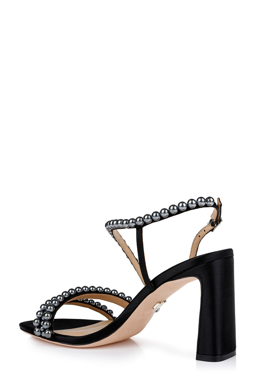 badgley-mischka-amora-blockabsatz-sandale-perlen-schwarz image 2