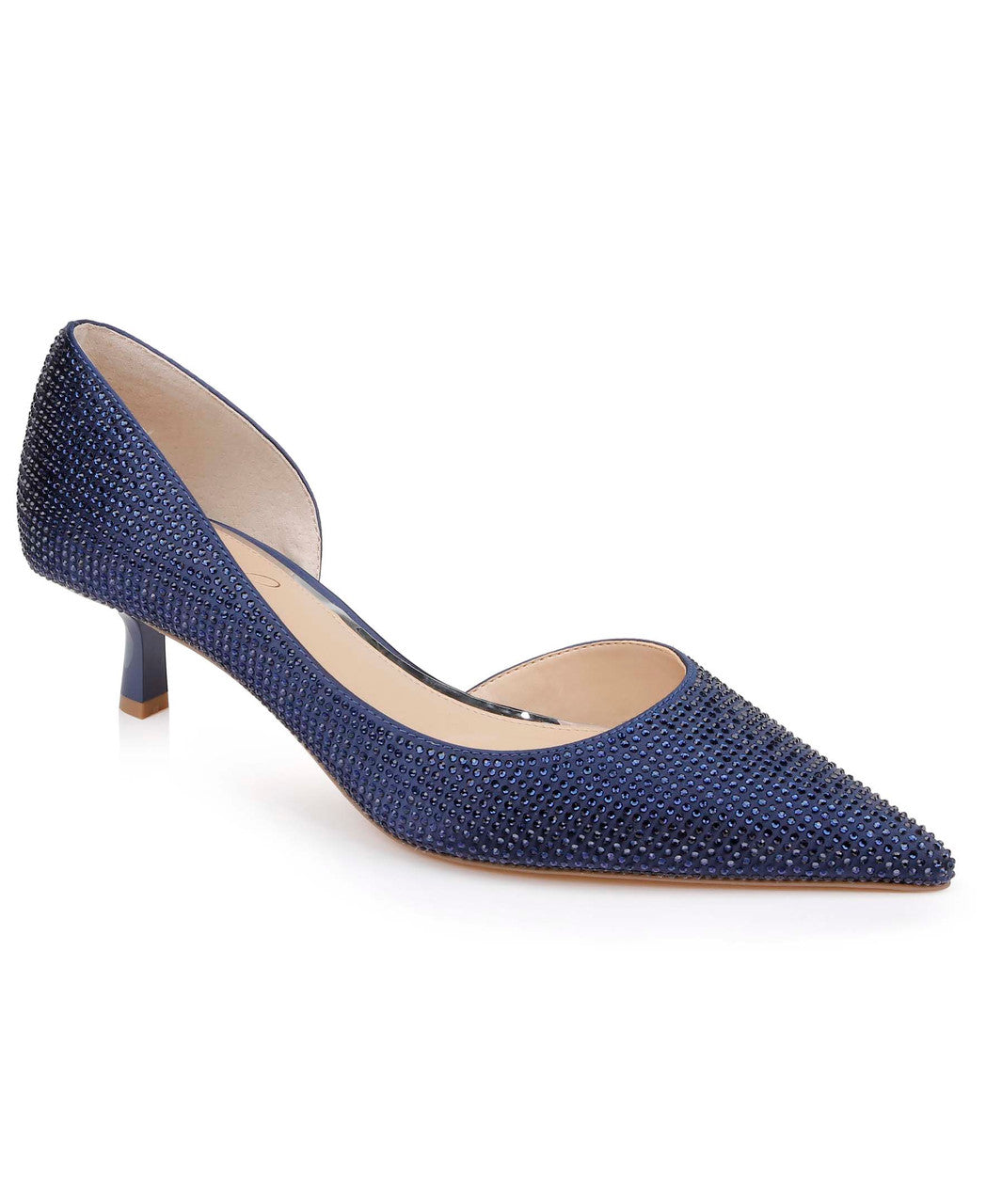 badgley-mischka-teegan-kitten-pumps-silber-strass-45mm image 8