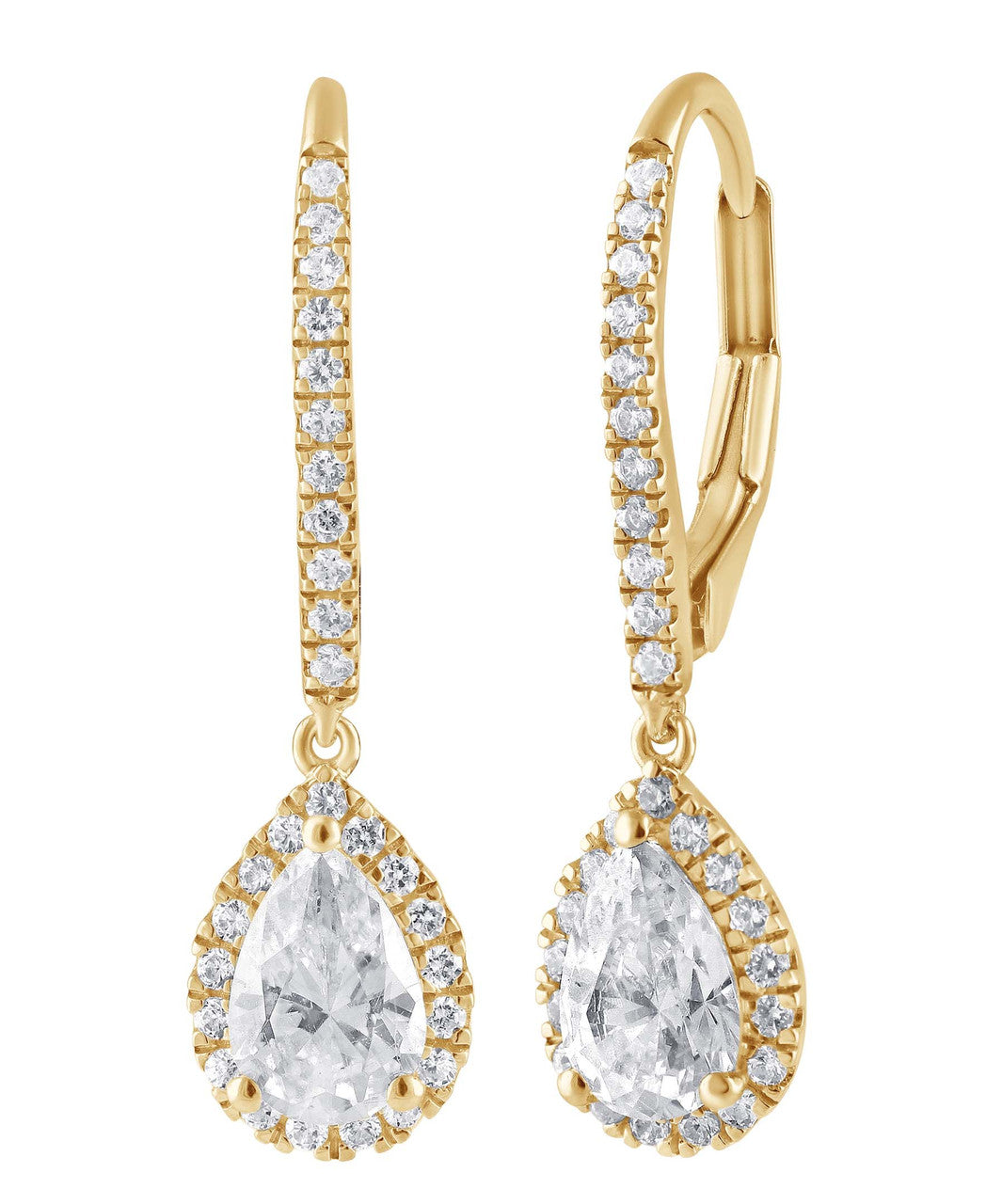 badgley-mischka-pear-drop-ohrringe-wei-gold-14k image 5