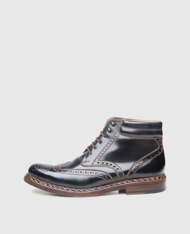 heinrich-dinkelacker-buda-full-brogue-c-boot-black-shell-cordovan image 1