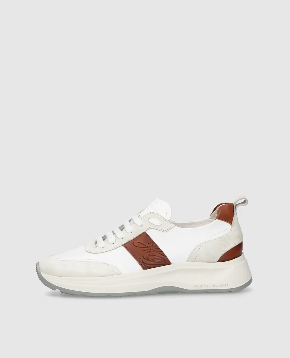 heinrich-dinkelacker-toronto-sneaker-cl-sneaker-wei-braun-leder-2 image 1