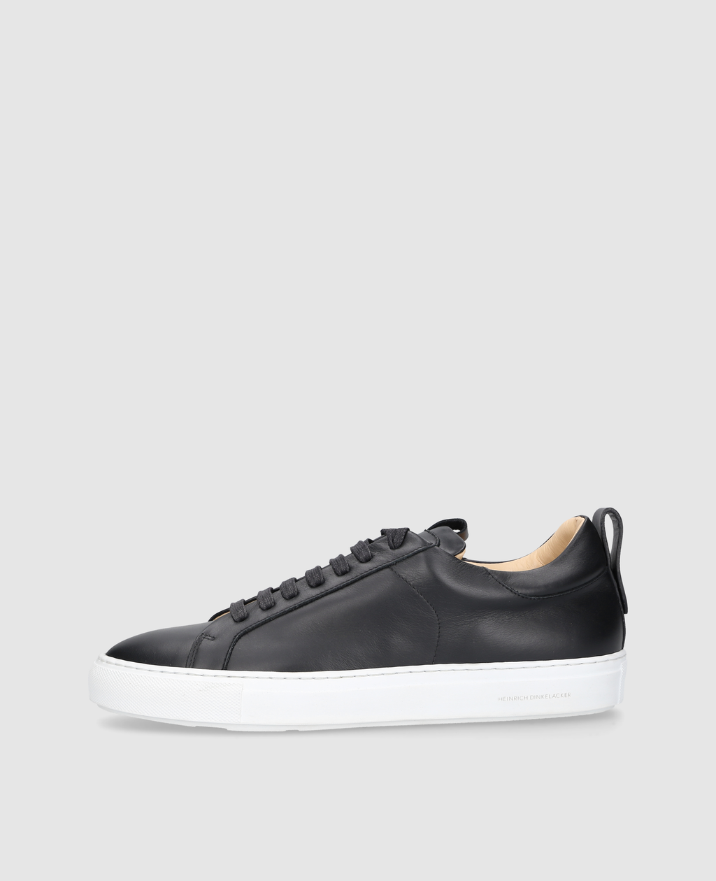 heinrich-dinkelacker-turin-court-sneaker-np-leder-schwarz image 1