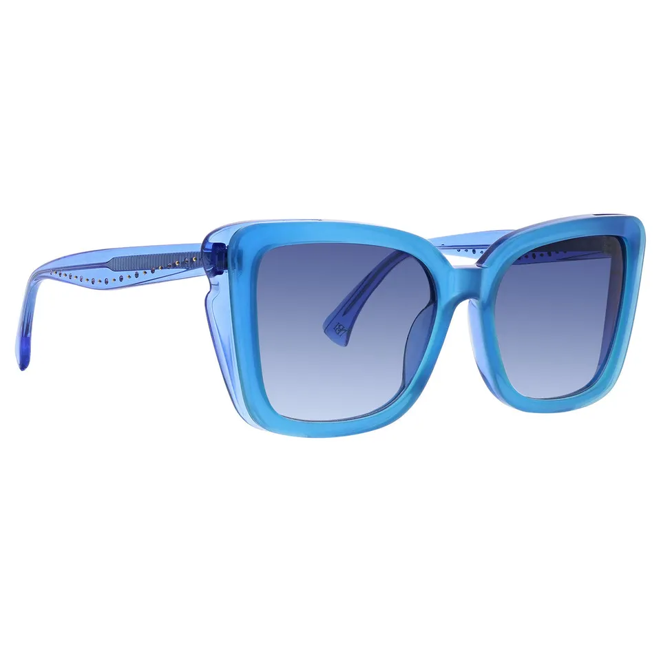 badgley-mischka-elania-sonnenbrille-schwarz-oversize image 1