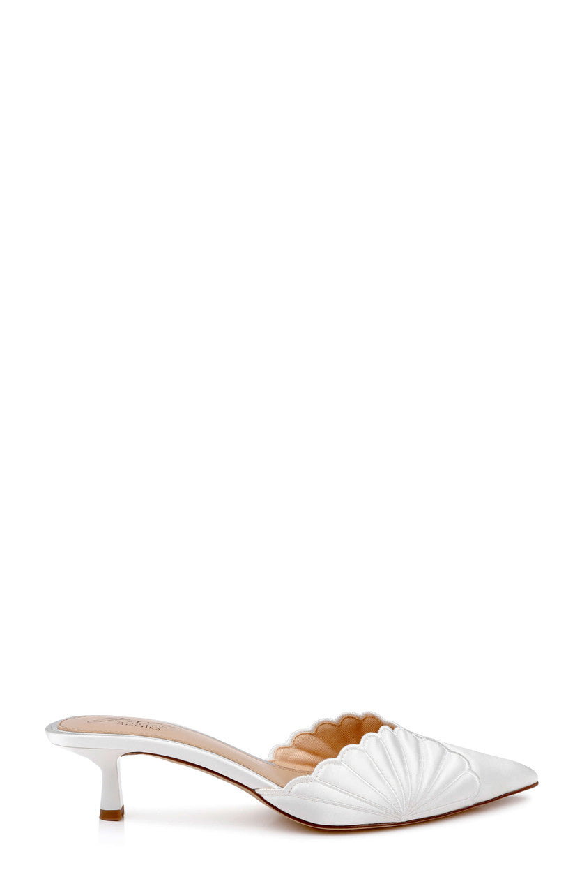 badgley-mischka-palmer-mules-satin-ivory-kitten-heel image 2