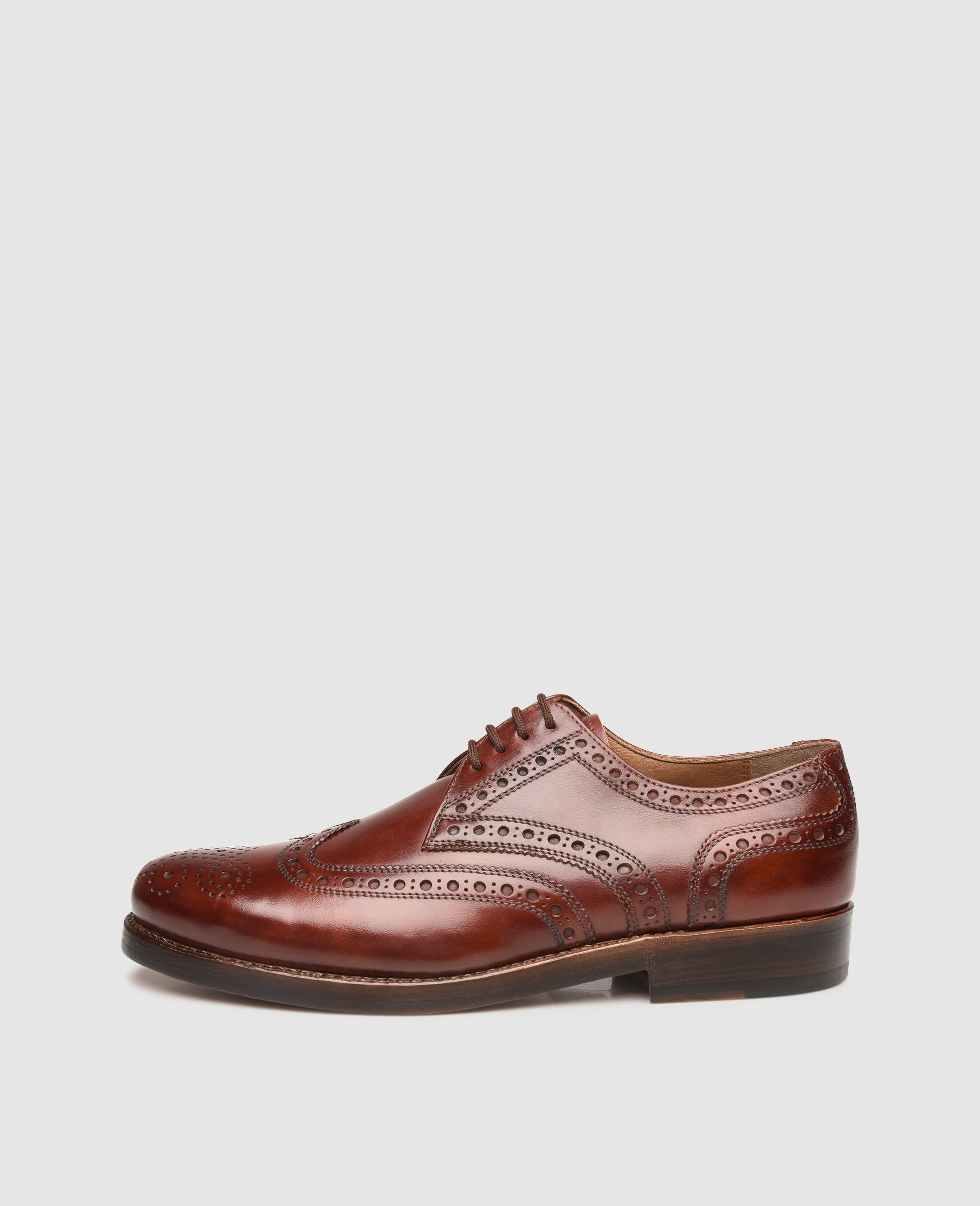 heinrich-dinkelacker-z-rich-full-brogue-derby-whiskey-glattleder image 1