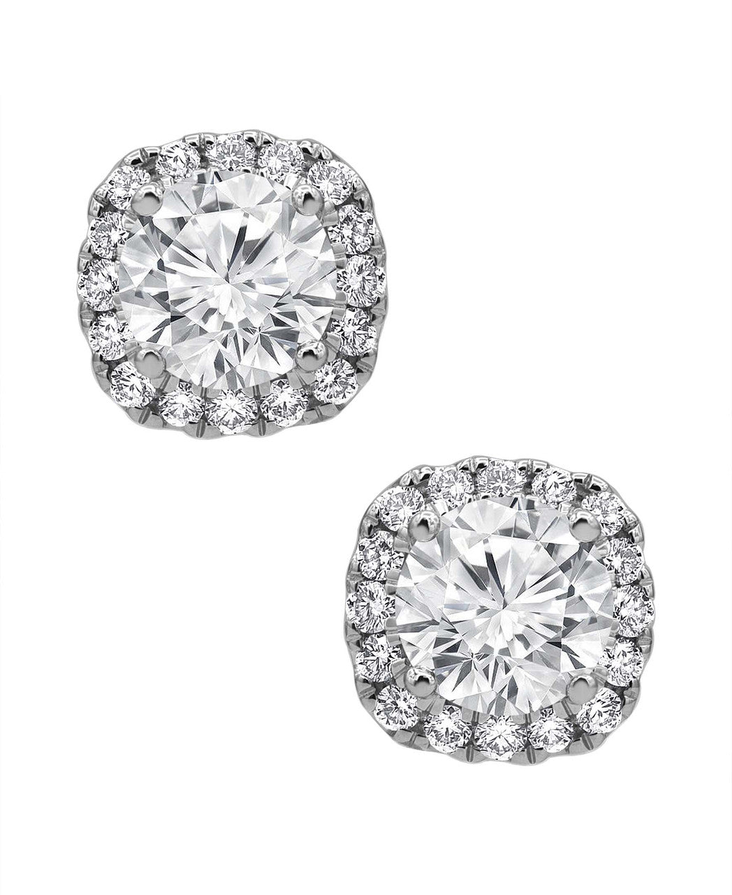 badgley-mischka-cushion-ohrstecker-wei-gold-labor-diamant image 5