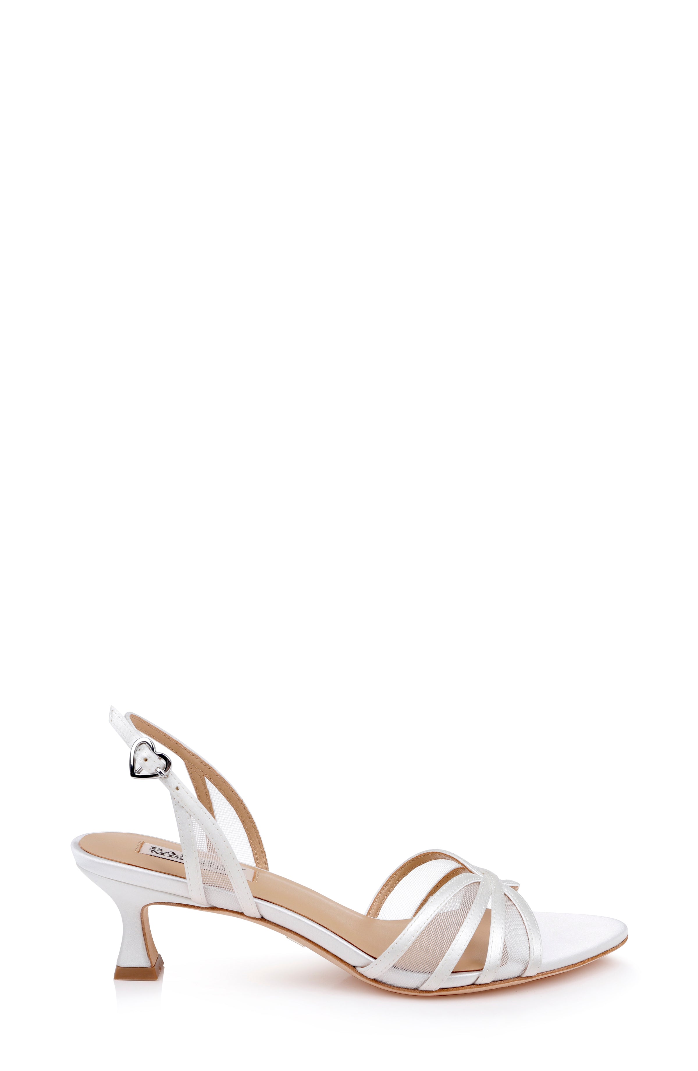 badgley-mischka-yoana-sandalen-schwarz-kittenabsatz-mesh image 2