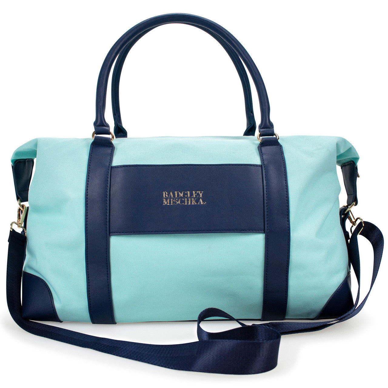 badgley-mischka-barbara-weekender-reisetasche-hellblau image 3