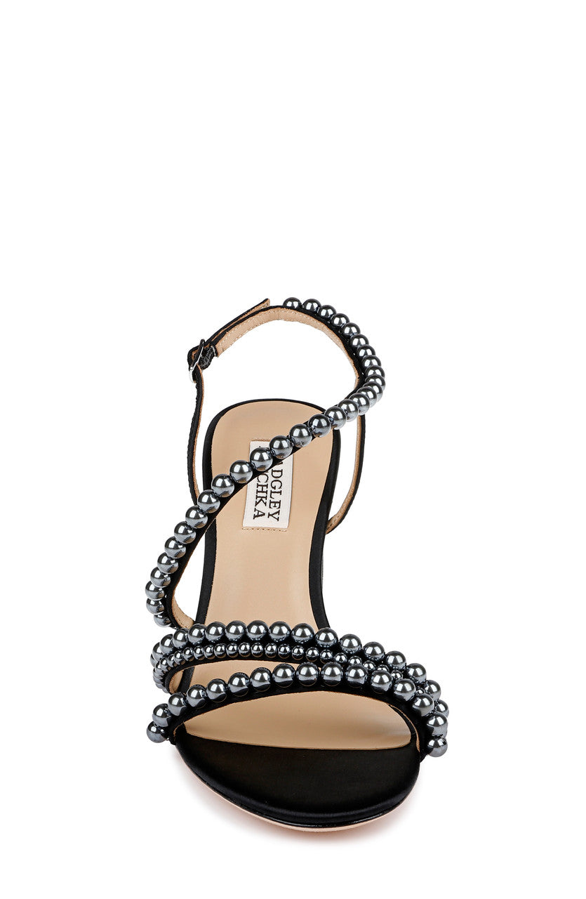 badgley-mischka-amora-blockabsatz-sandale-perlen-schwarz image 4