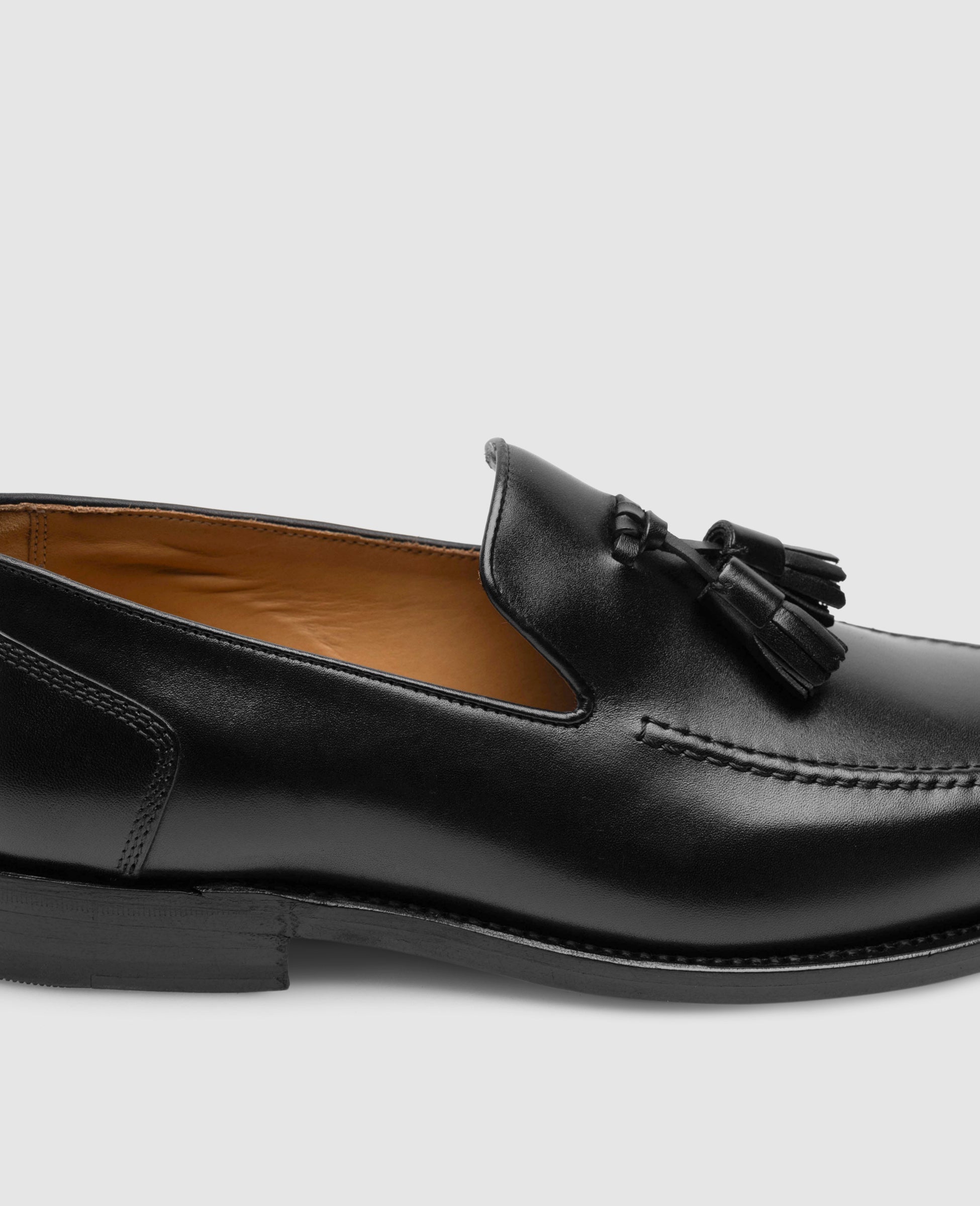 heinrich-dinkelacker-wien-plain-tassel-loafer-schwarz-boxcalf image 5