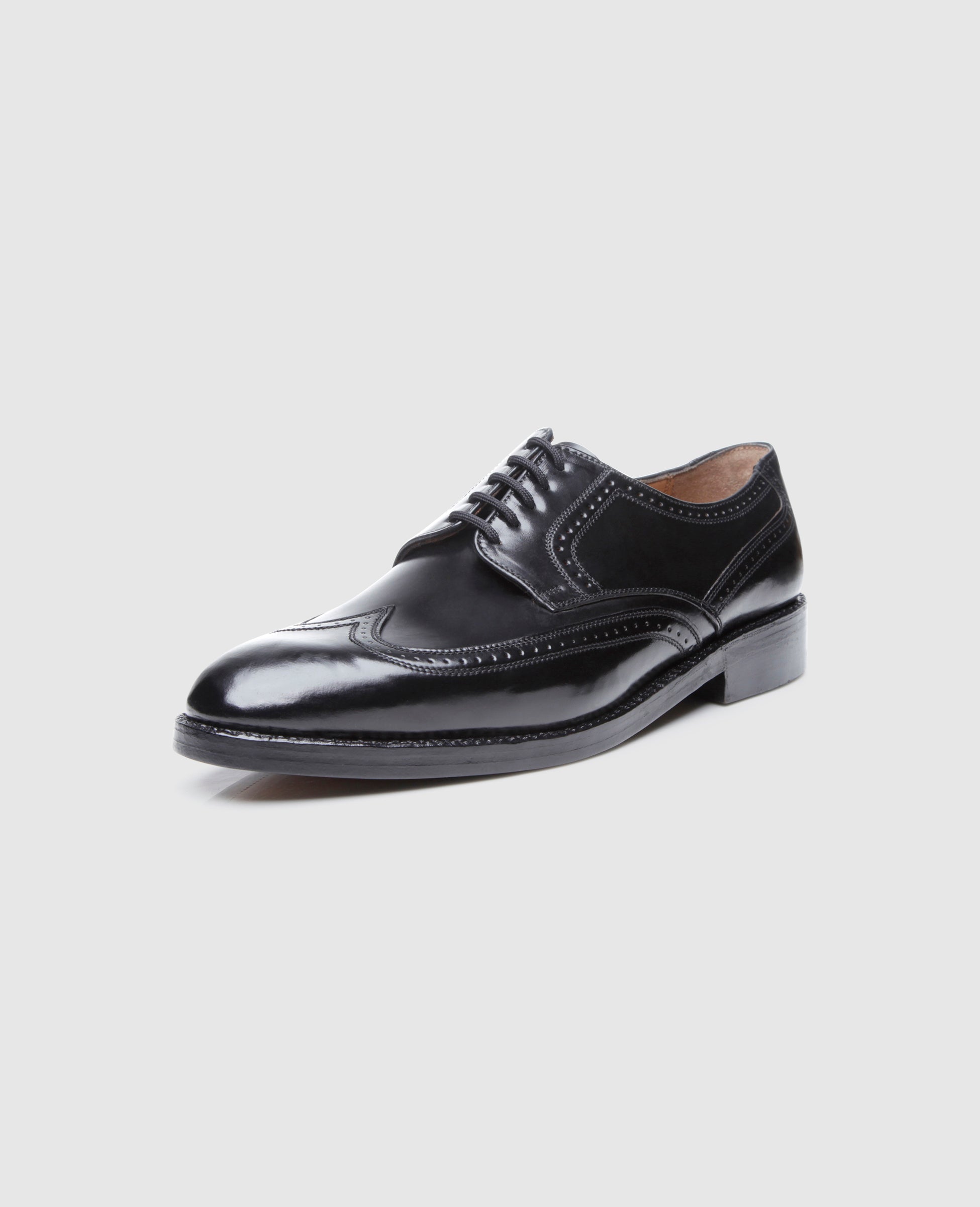 heinrich-dinkelacker-luzern-full-brogue-c-derby-schwarz-cordovan-2 image 2