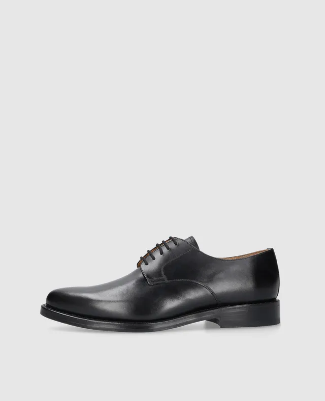 heinrich-dinkelacker-milano-plain-derby-schn-rschuh-schwarz image 1