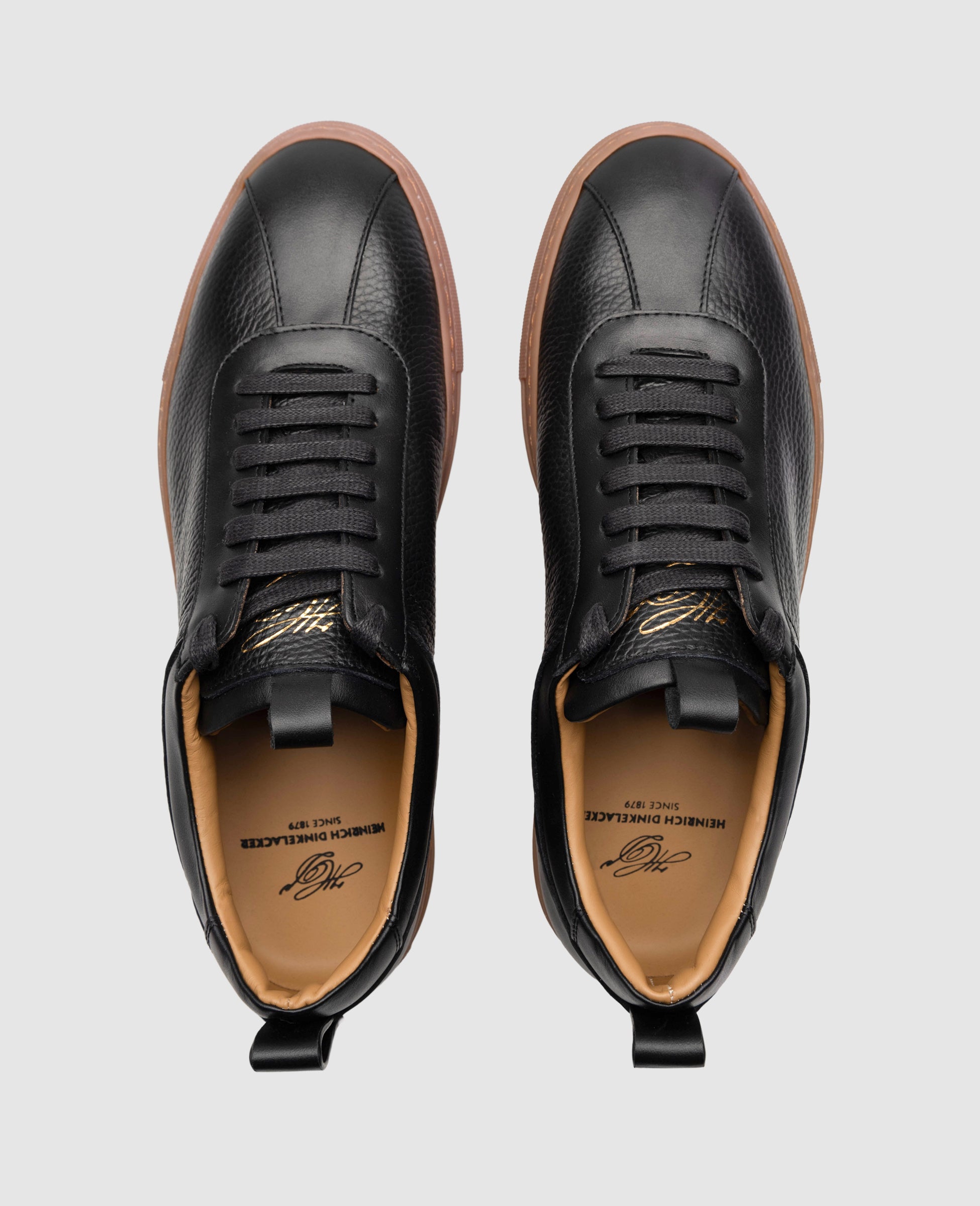 heinrich-dinkelacker-turin-sneaker-t-sneaker-schwarz-kalbsleder-2 image 3