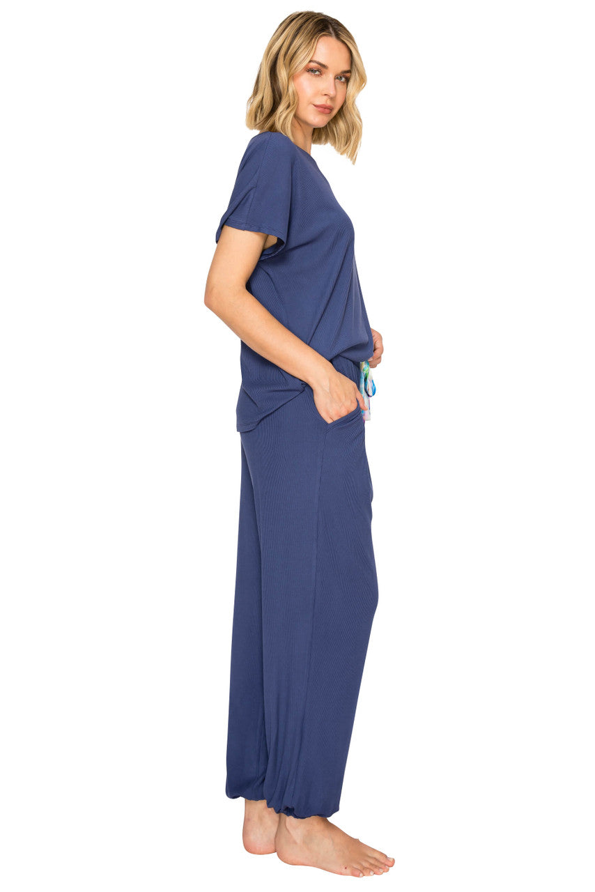 badgley-mischka-luxe-rib-jogger-set-modal-rose-gr-s image 6