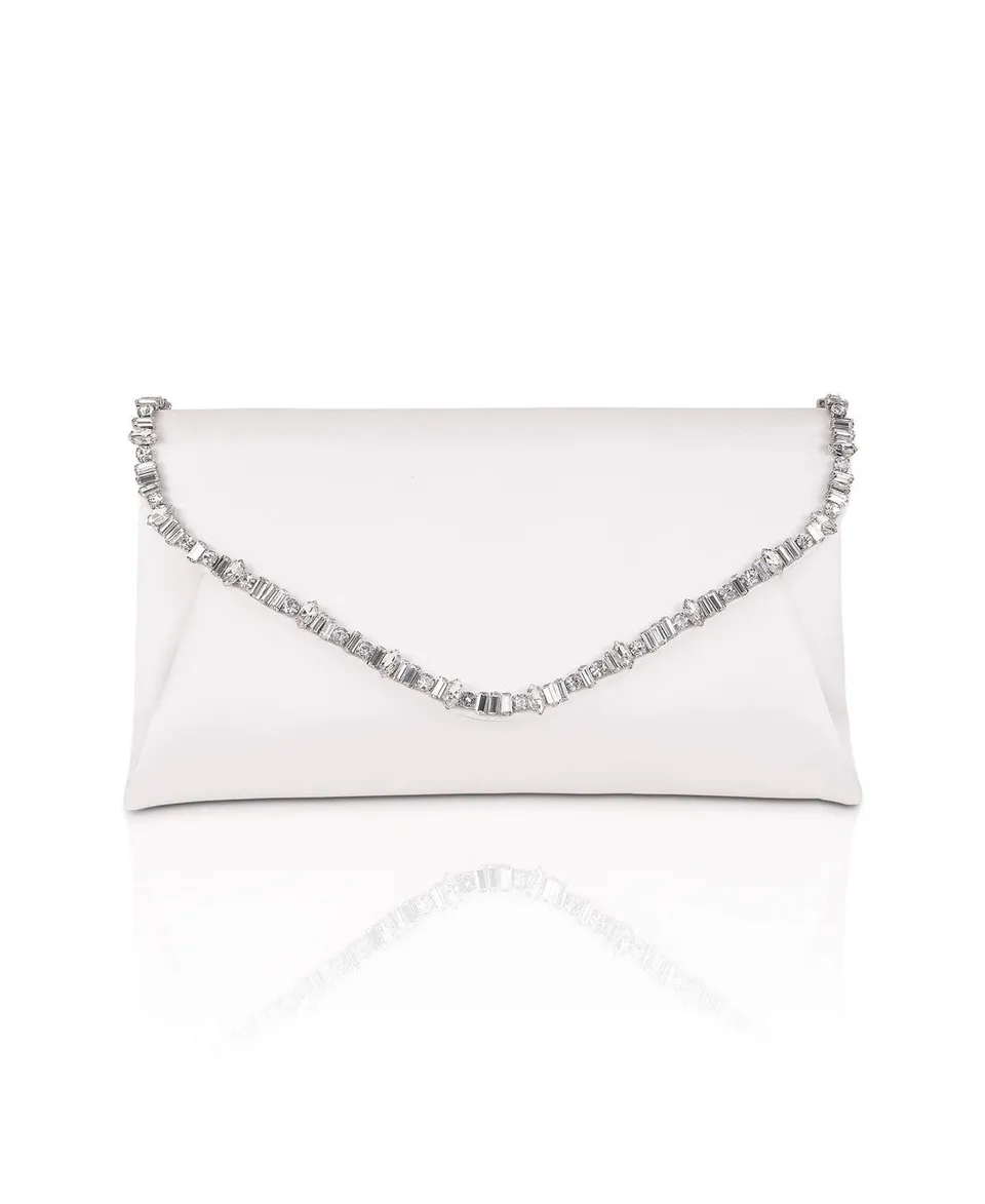 badgley-mischka-mika-satin-envelope-clutch-schwarz-kristall image 1
