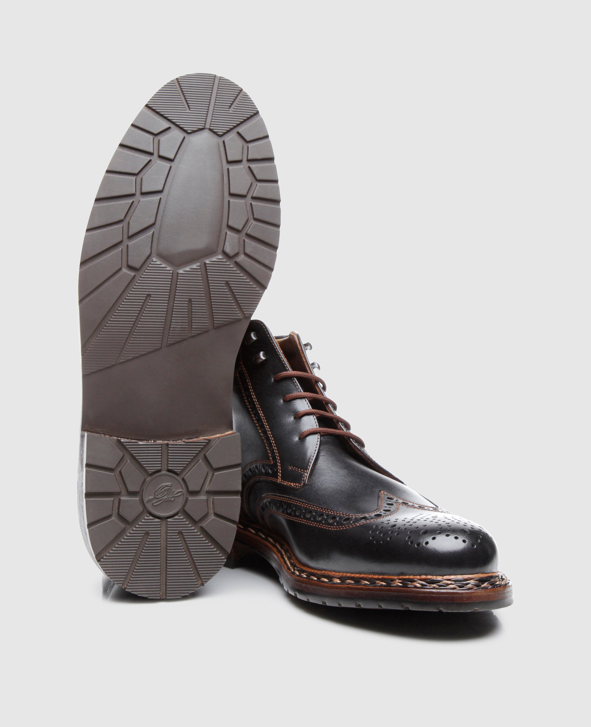 heinrich-dinkelacker-buda-full-brogue-boot-schwarz-kalbsleder image 6