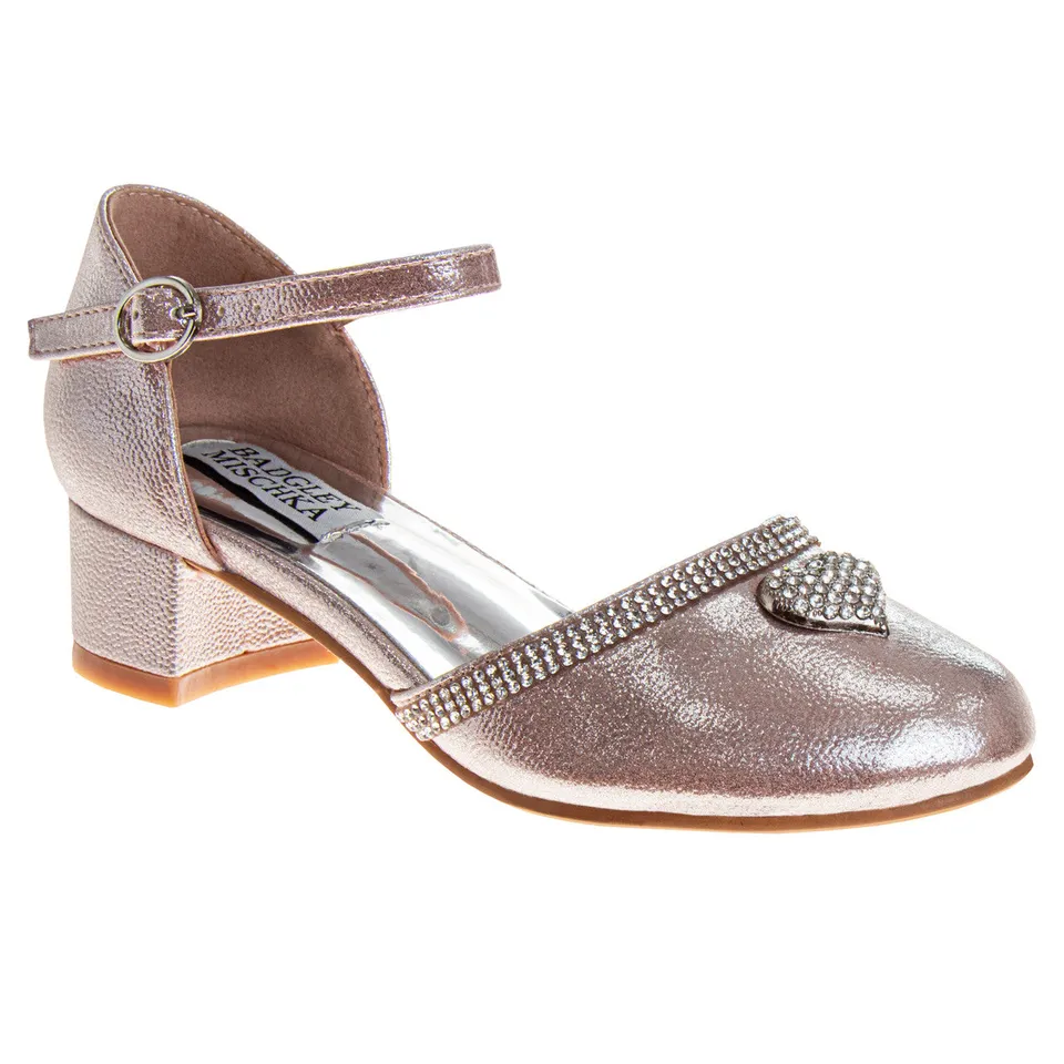 badgley-mischka-shoes-girls-d-orsay-festschuhe-pink-3-mm image 1