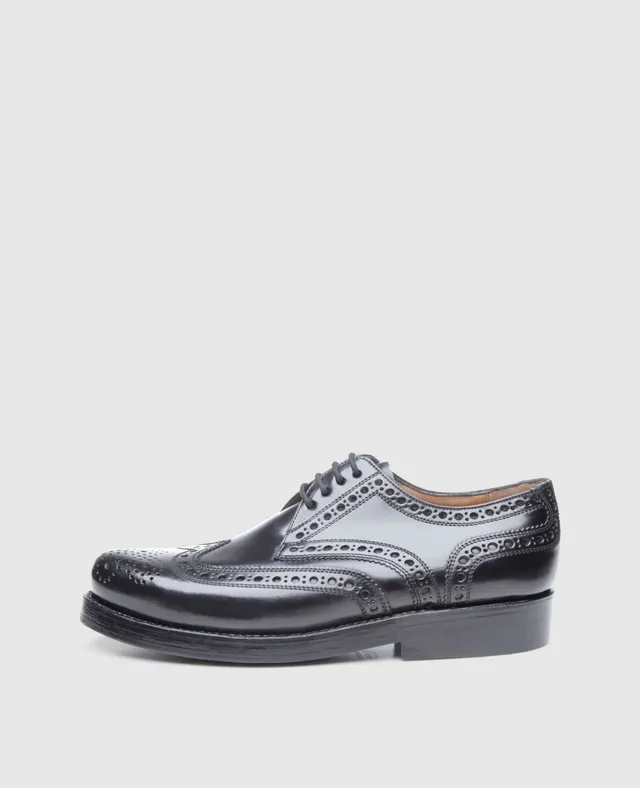 heinrich-dinkelacker-rio-full-brogue-c-derby-schwarz-cordovan image 1