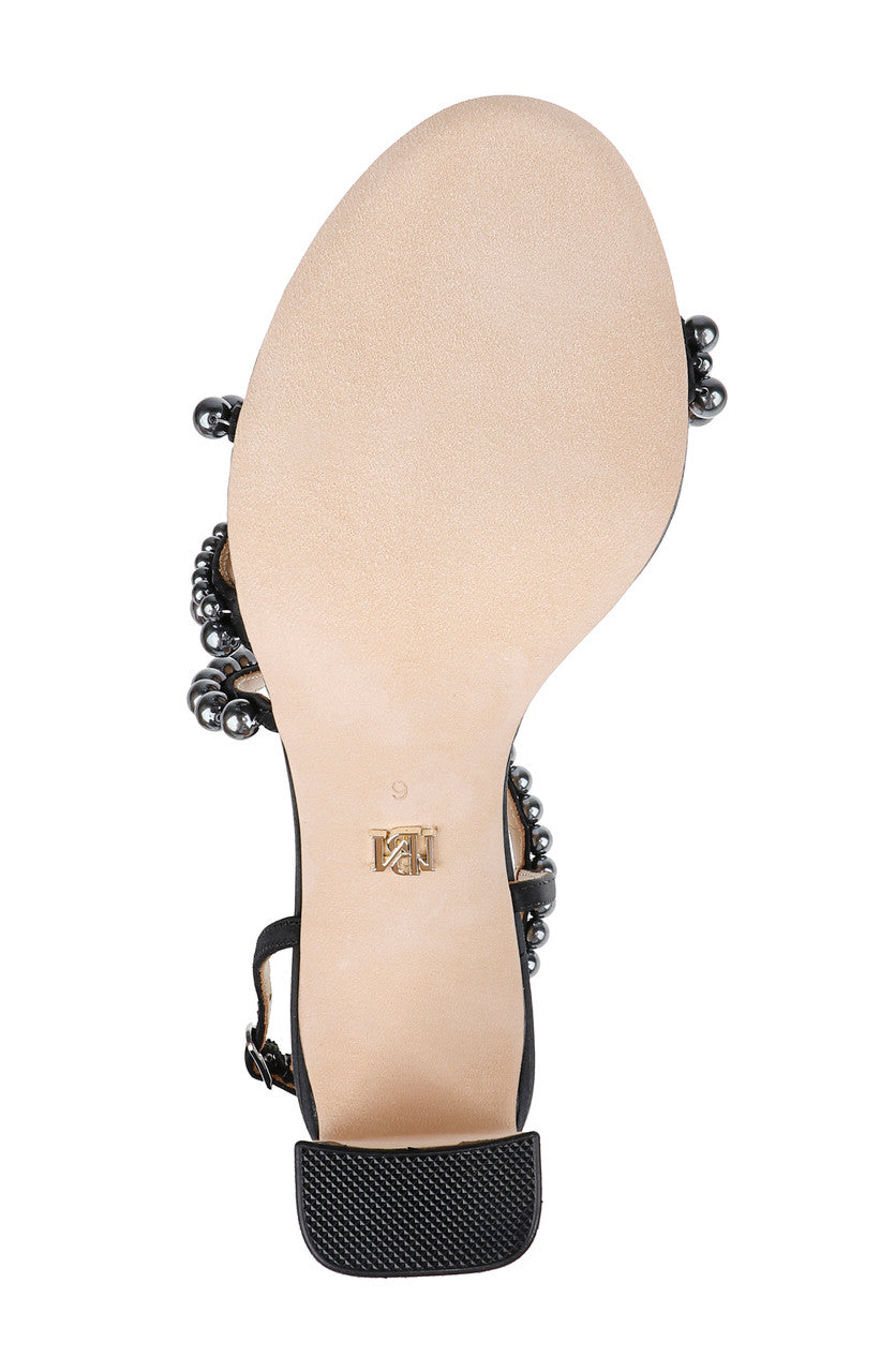 badgley-mischka-amora-blockabsatz-sandale-perlen-schwarz image 6