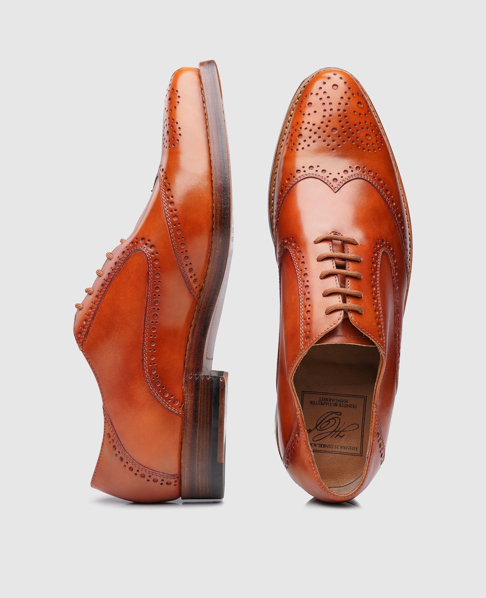 heinrich-dinkelacker-milano-full-brogue-oxford-cognac image 5