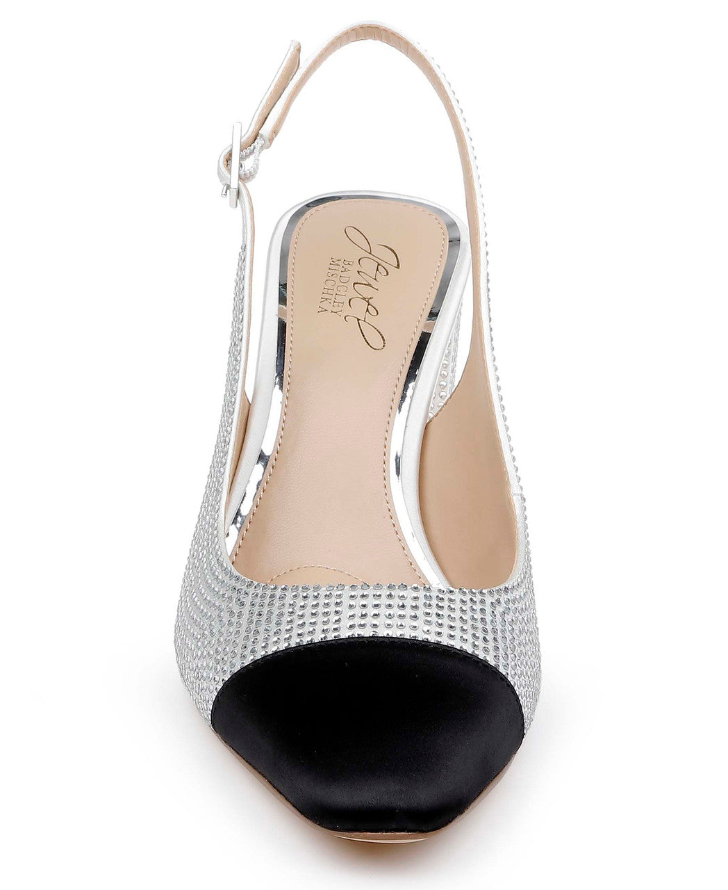 badgley-mischka-tatum-slingback-pumps-ivory-black image 4